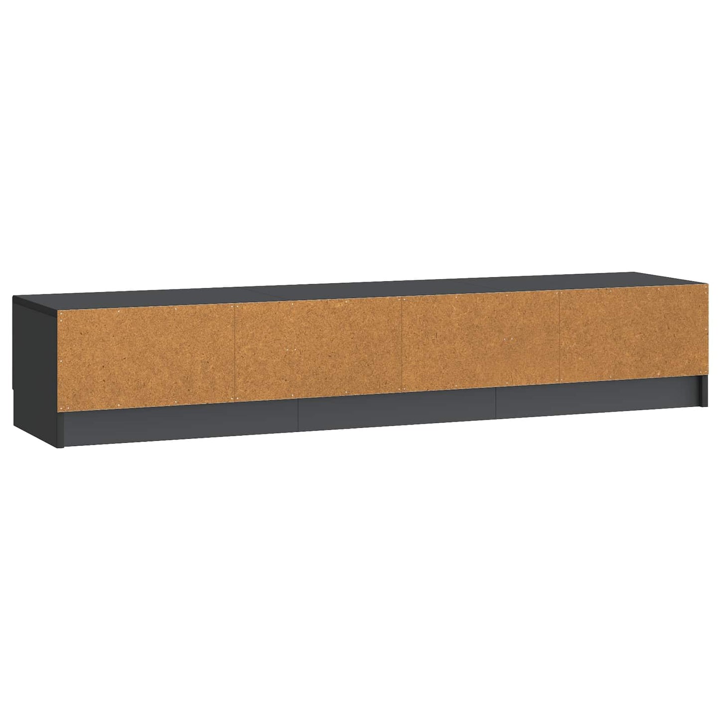 TV-Schränk Schwarz 147 x 34,5 x 27 cm Holzwerkstoff