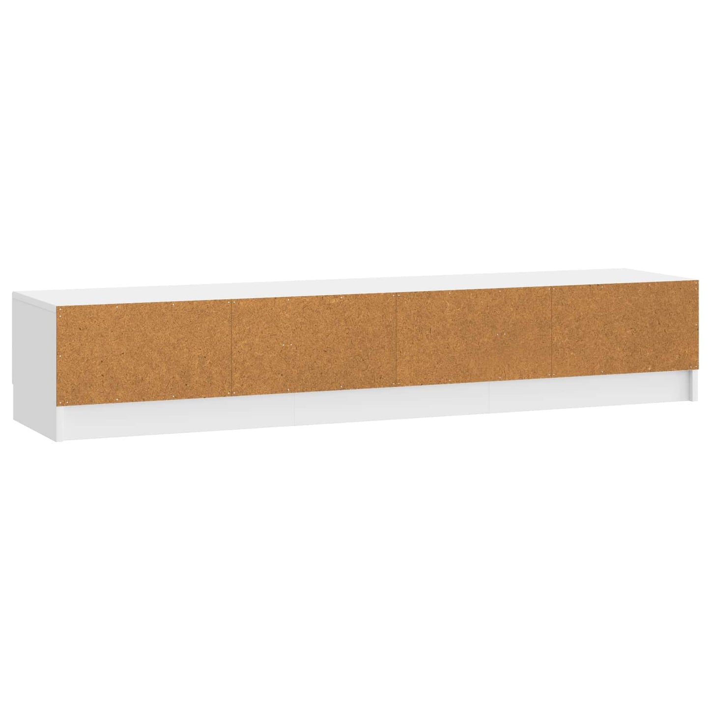 TV-Schränk Hochglanz Weiß 147 x 34,5 x 27 cm Holzwerkstoff