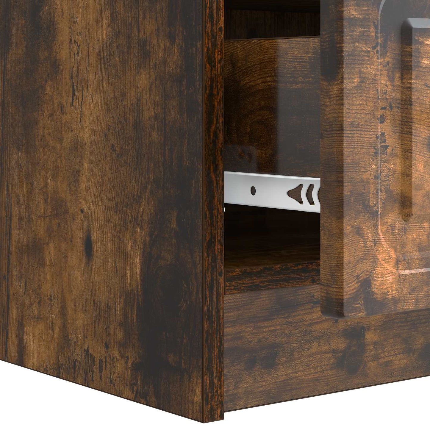 TV-Schränk Geräucherte Eiche 147 x 34,5 x 27 cm Holzwerkstoff