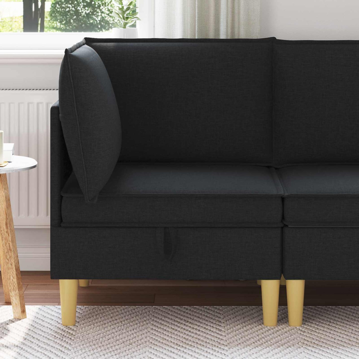 Sofa mit Stauraum Stoff