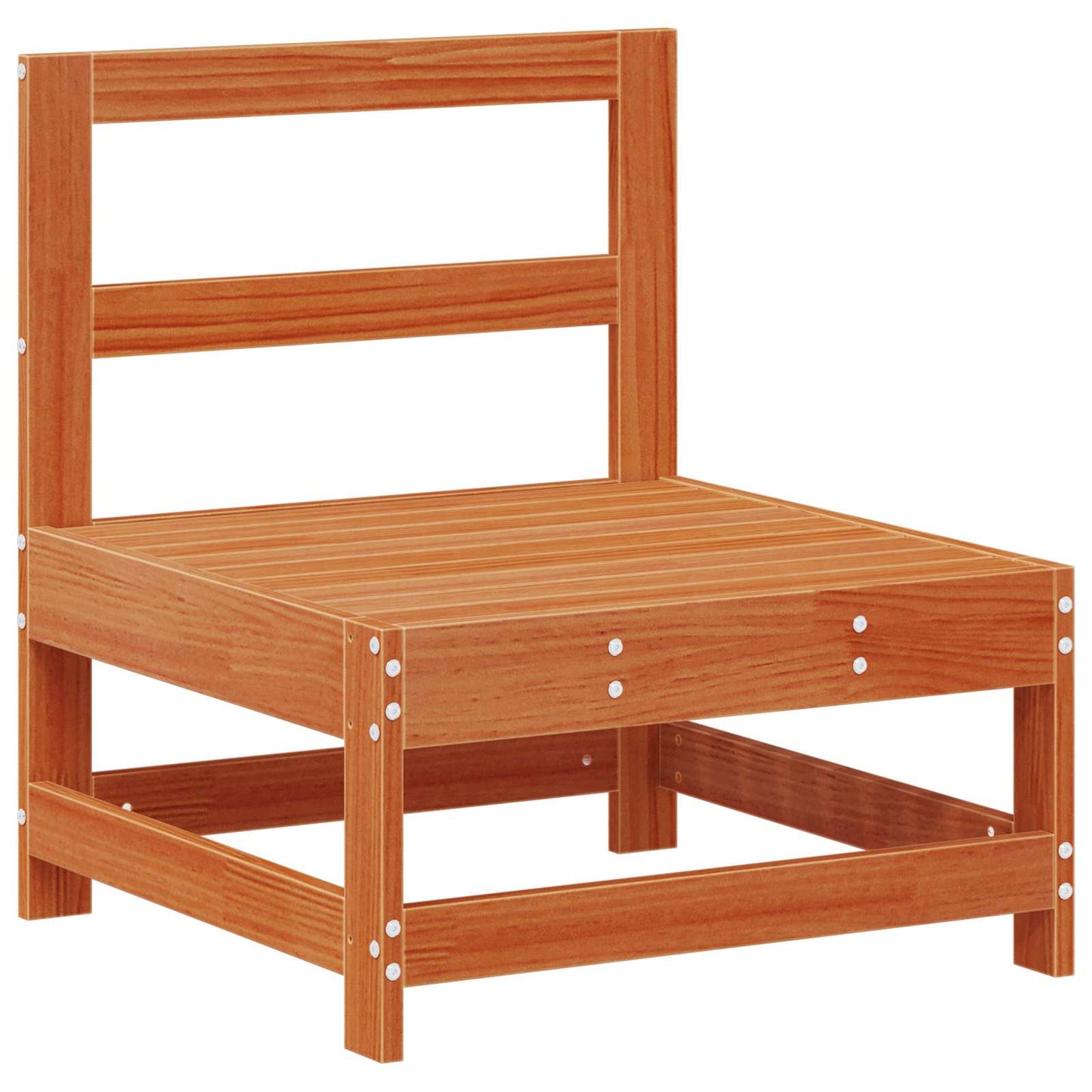 Sectional Sofa Einheiten 3 Stück Wachsbraun