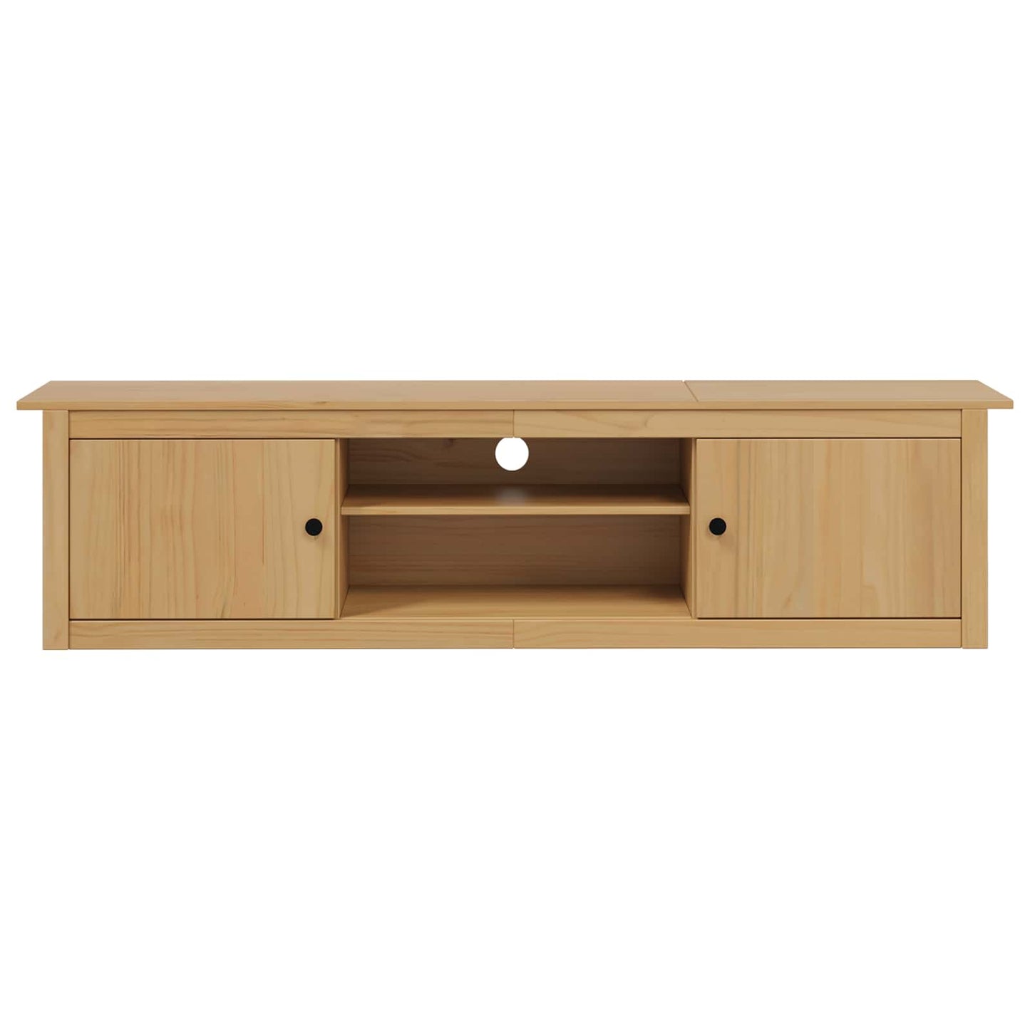 TV Rack HILL Honigbraun 158 x 40 x 39,5 cm Massives Kiefernholz
