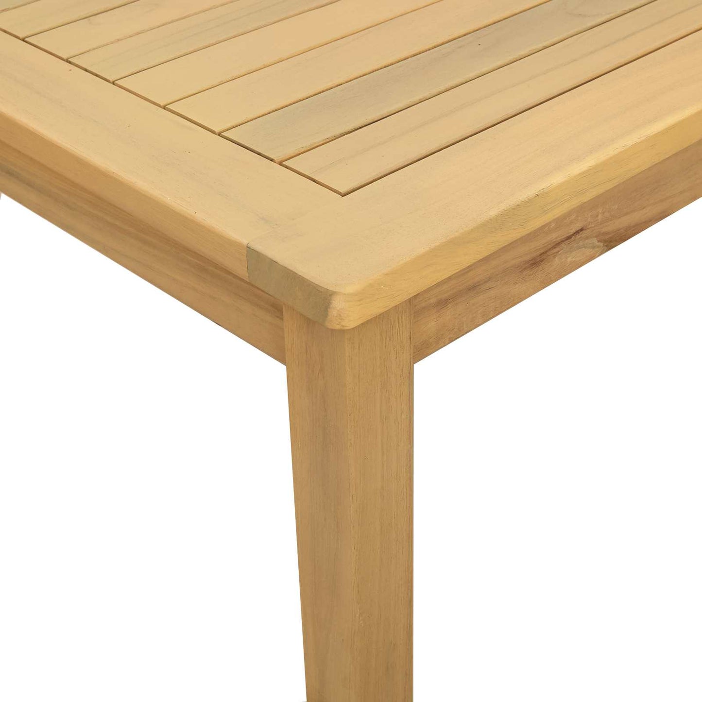 Couchtisch Helles Akazienholz 110 x 110 x 45 cm