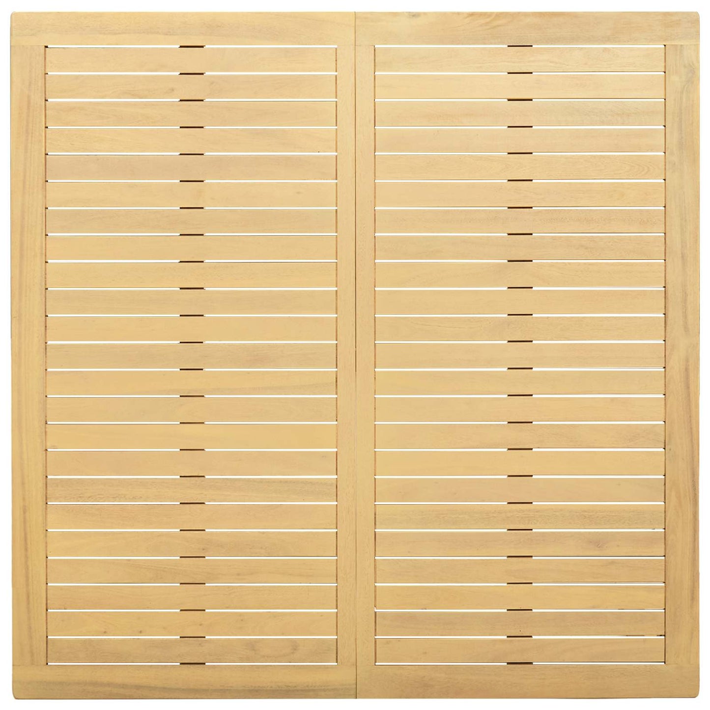 Couchtisch Helles Akazienholz 110 x 110 x 45 cm