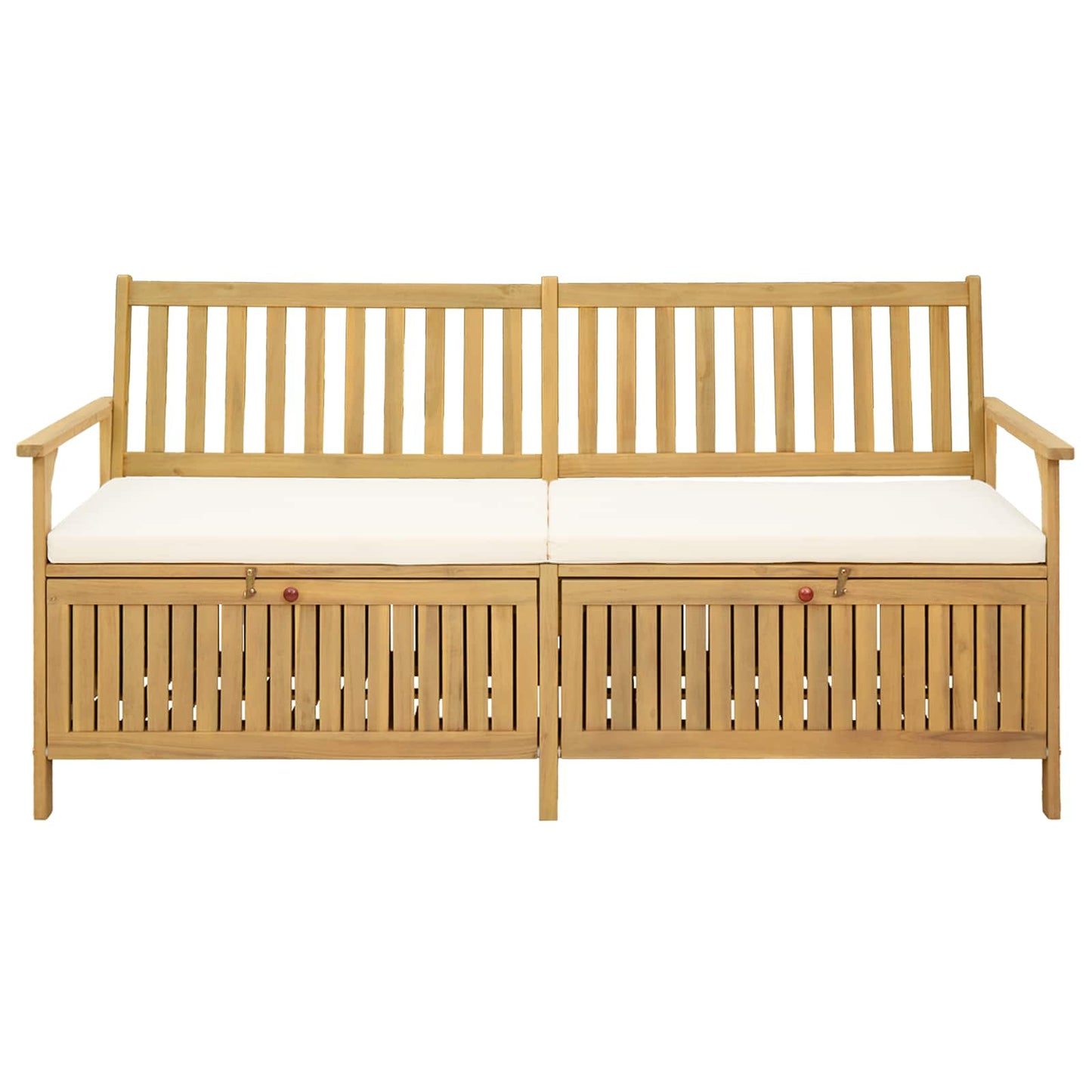Sitzbank mit Stauraum mit Kissen mit Speicher 170 x 63 x 84 cm