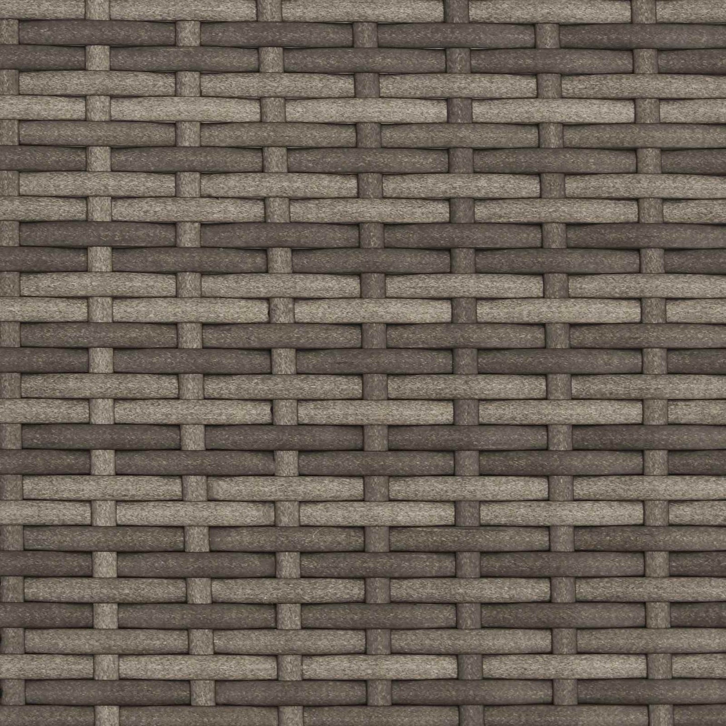 Gartenarmsessel mit Ecksofa 2 Stück Grau und Dunkelgrau
