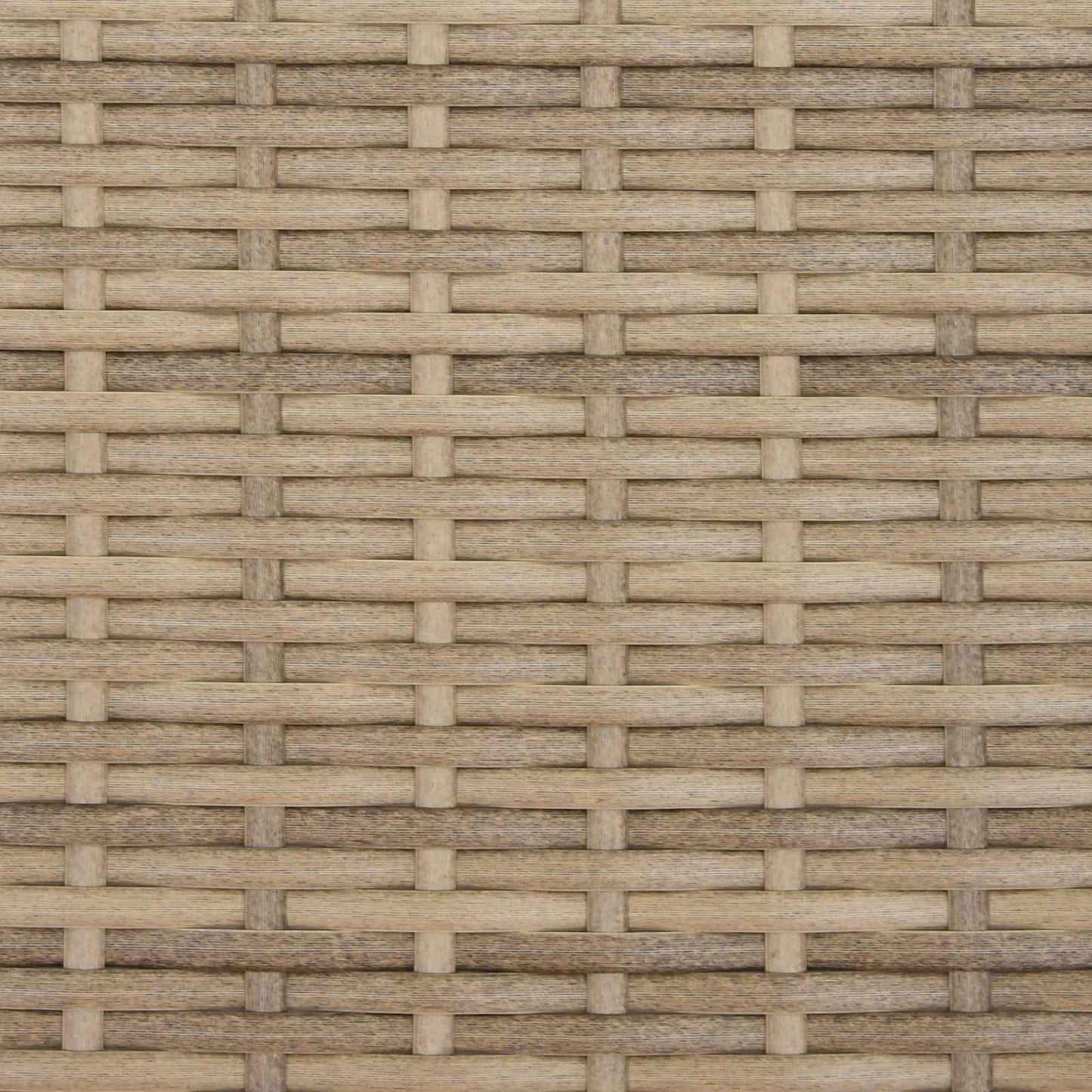Gartenarmsessel mit Ecksofa 2 Stück Beige und Hellgrau