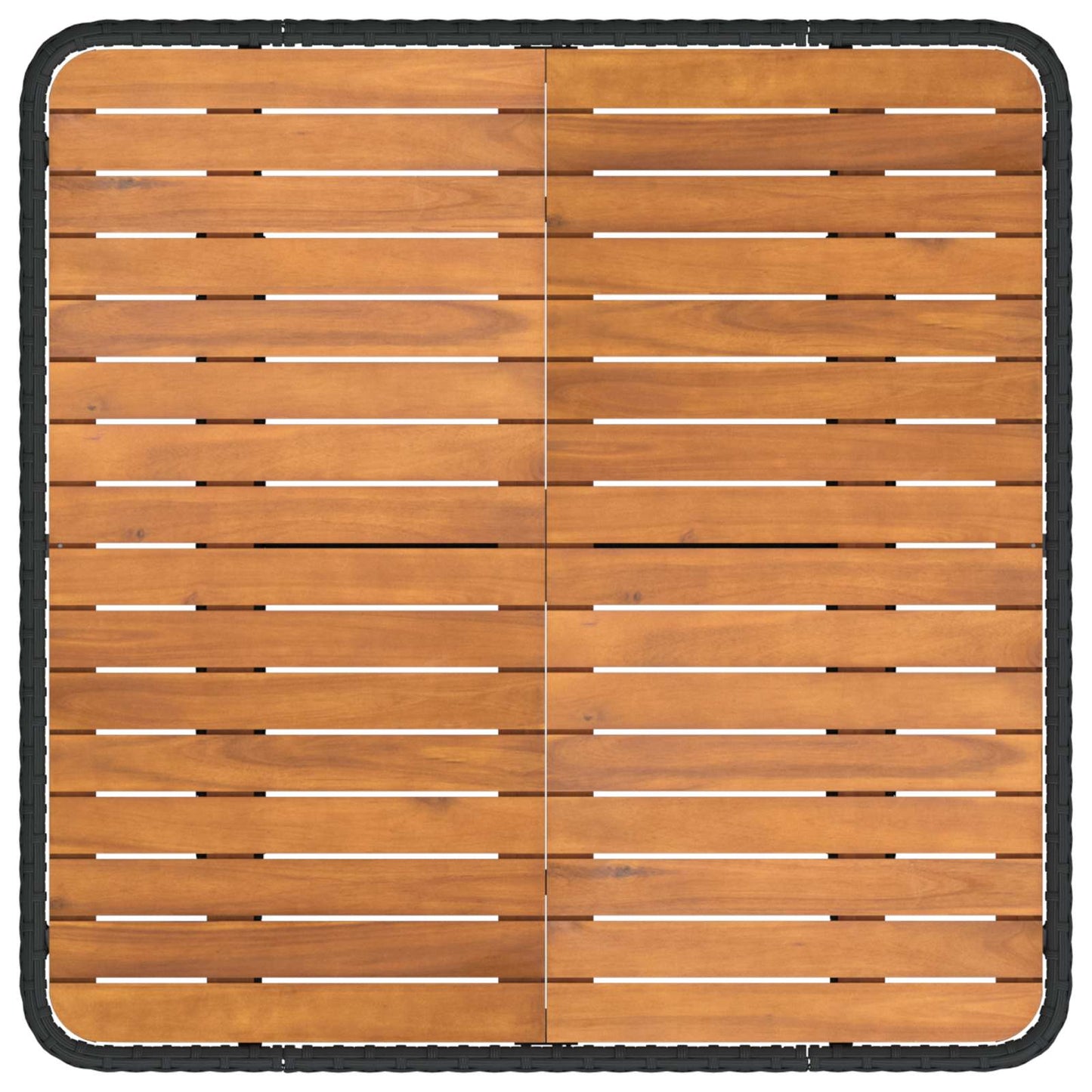 Garten Armlehnen Sofa mit Klapptisch 2 Stück Schwarz und Creme