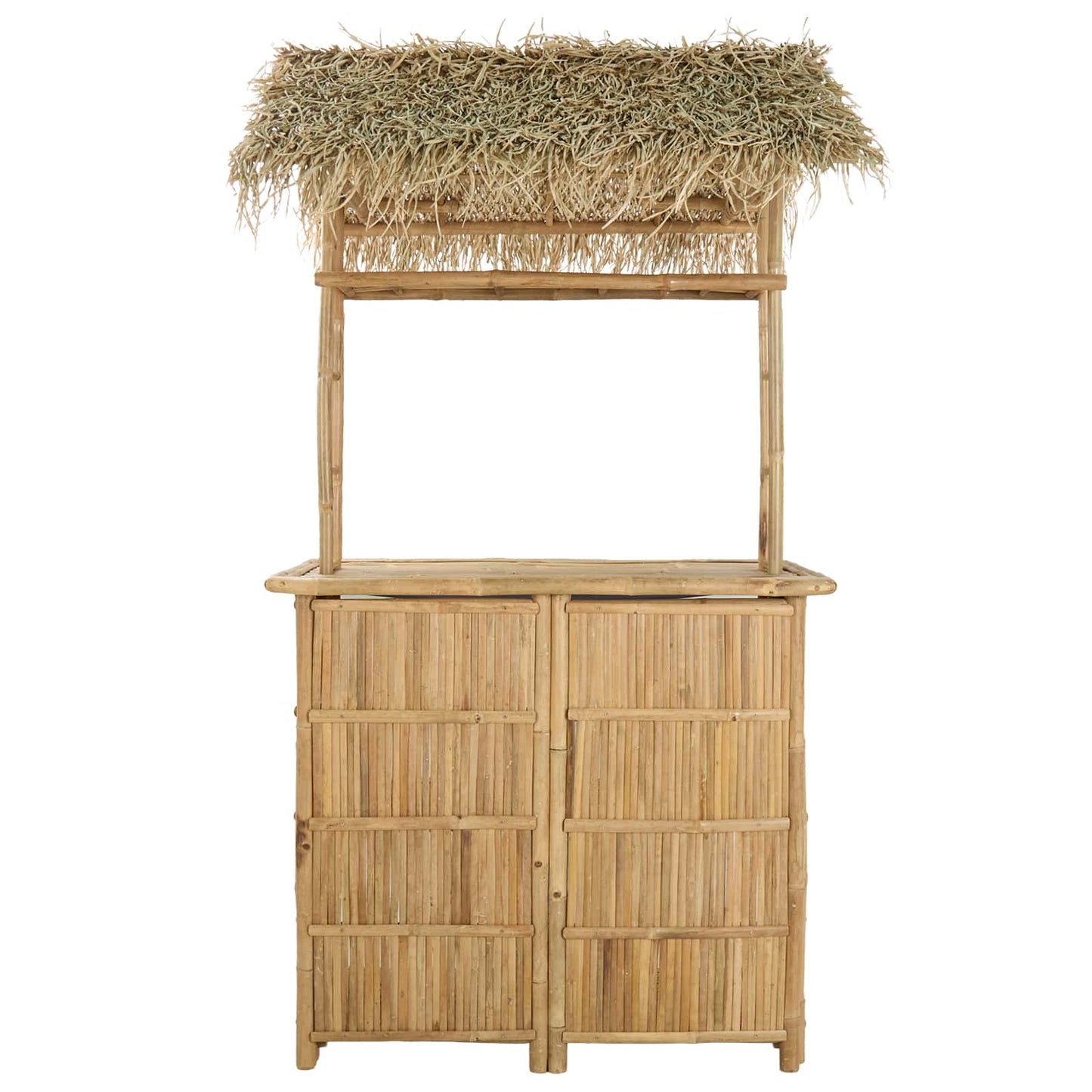 Outdoor Bartisch Natur 115 x 95 x 215 cm Bambus
