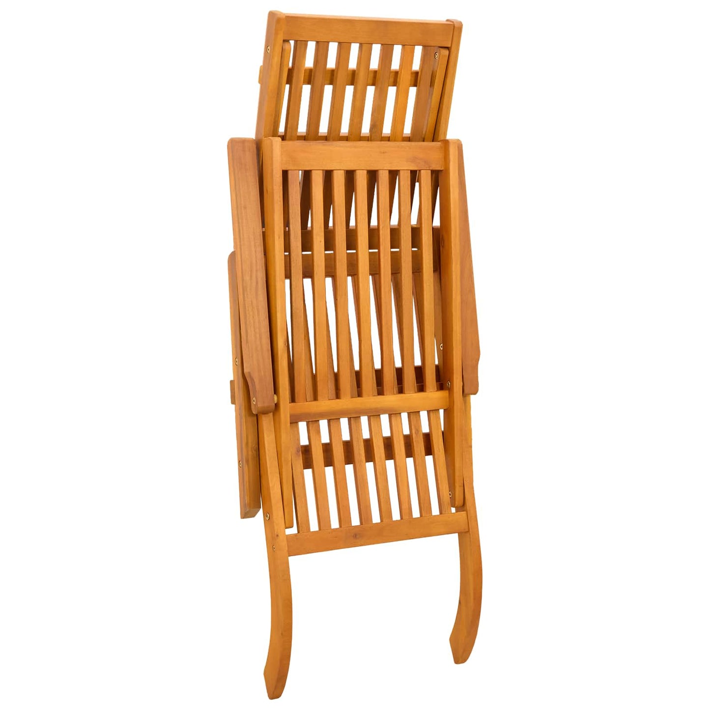 Liegestuhl zum Verstellen und Klappen 55 x 146 x 91 cm