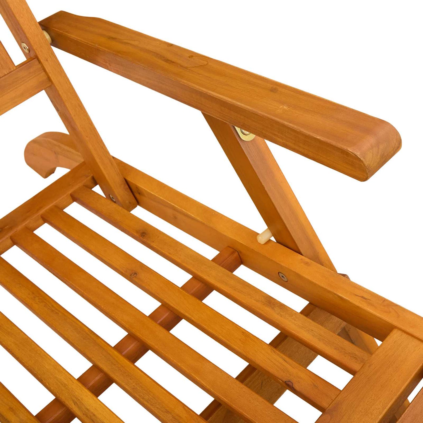Liegestuhl zum Verstellen und Klappen 2 pcs 55 x 146 x 91 cm