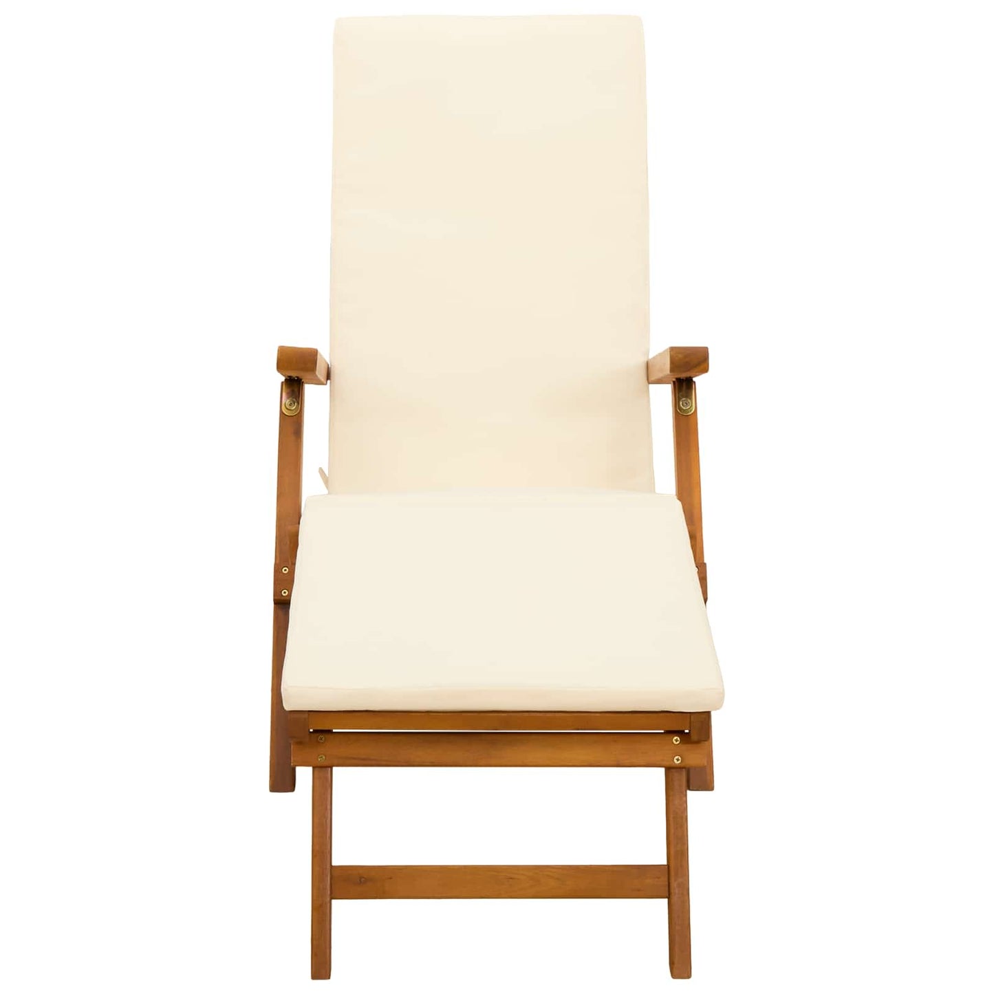 Liegestuhl zum Verstellen und Klappen 2 pcs 55 x 146 x 91 cm