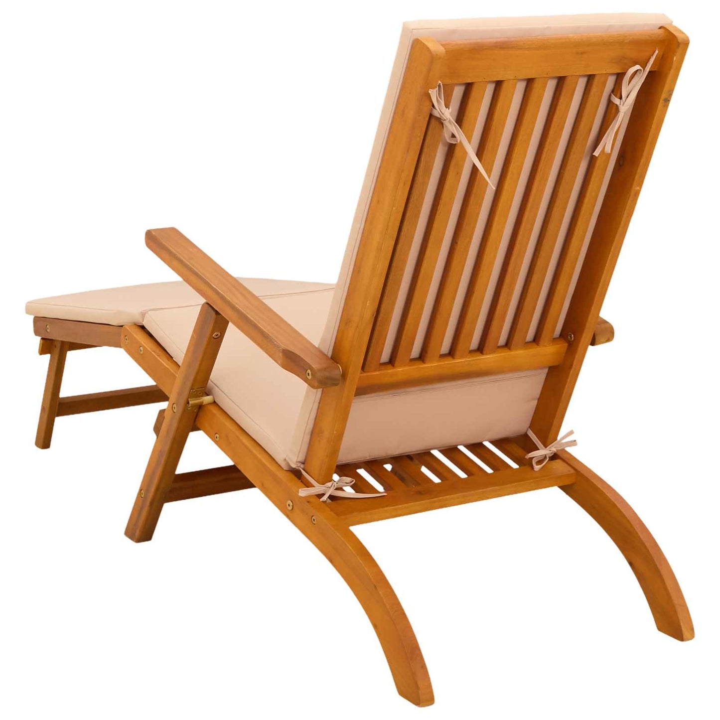 Liegestuhl zum Verstellen und Klappen 2 pcs 55 x 146 x 91 cm