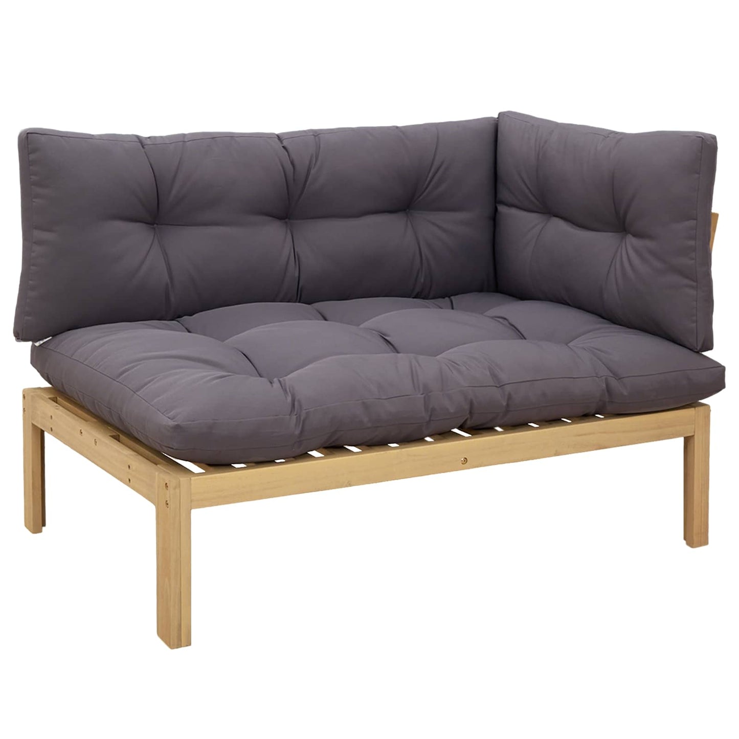 5 Stück Garten Pallet Sofa Einheiten Massivholz Akazie