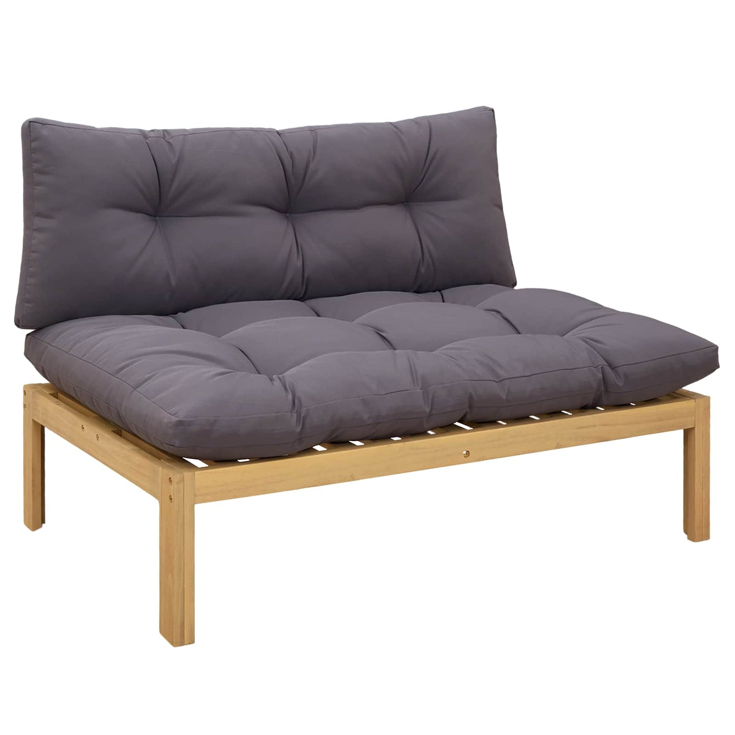 5 Stück Garten Pallet Sofa Einheiten Massivholz Akazie