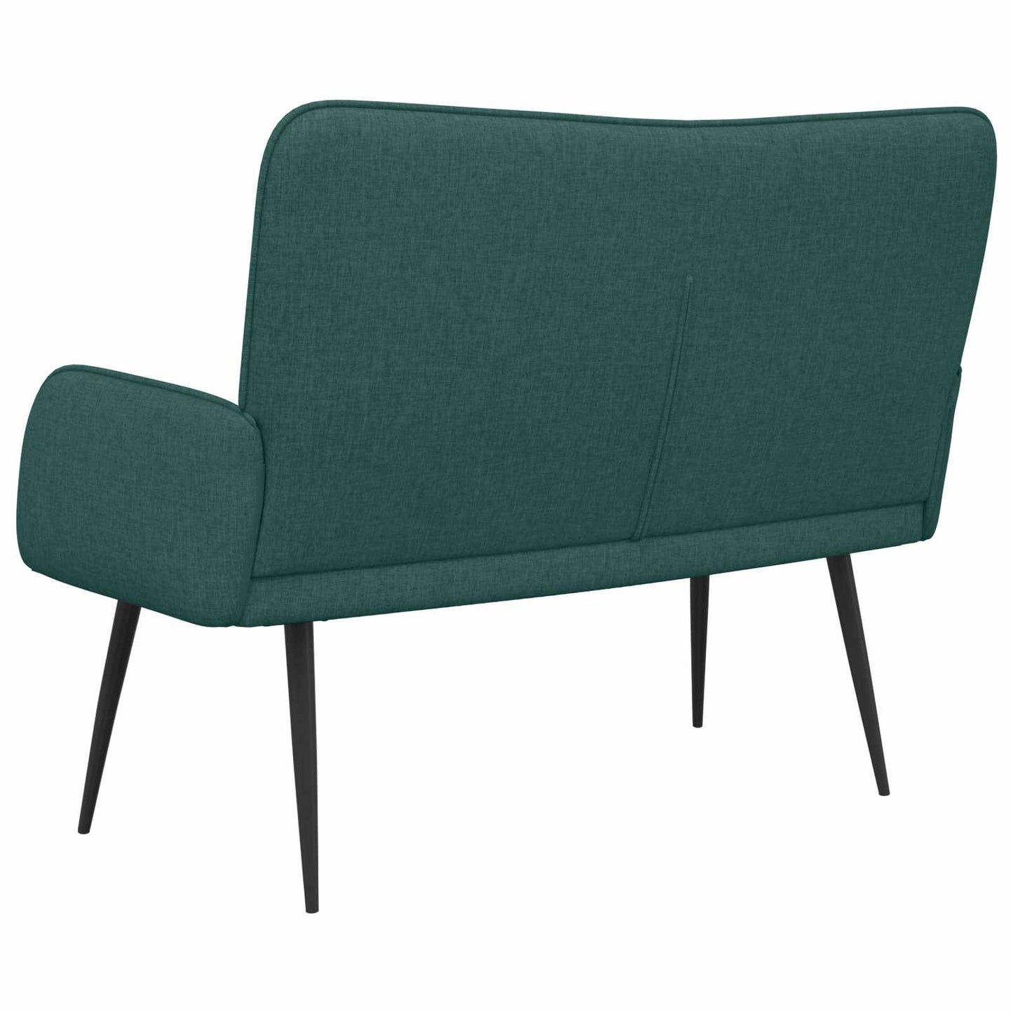 2-Sitzer Sofa Dunkelgrün 115 x 61 x 87 cm Stoff
