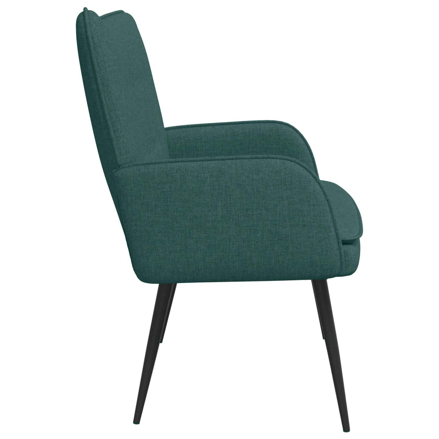 2-Sitzer Sofa Dunkelgrün 115 x 61 x 87 cm Stoff