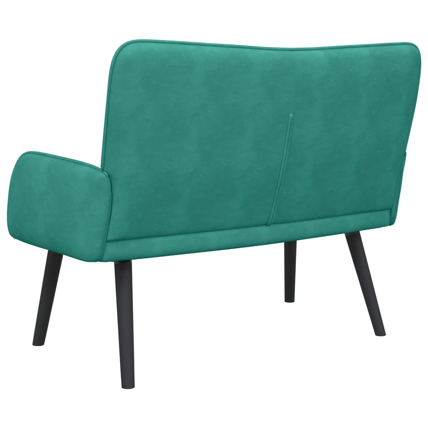 Zweisitzer Sofa Türkis 115 x 61 x 87 cm Samt