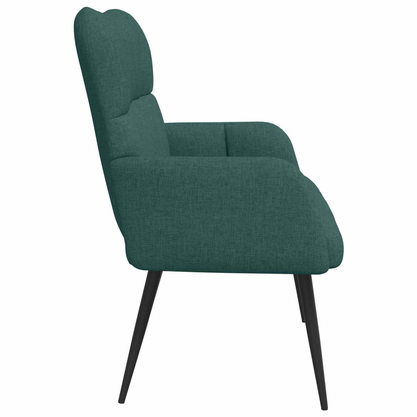 Zweisitzer Sofa Dunkelgrün 115 x 61 x 87 cm Stoff