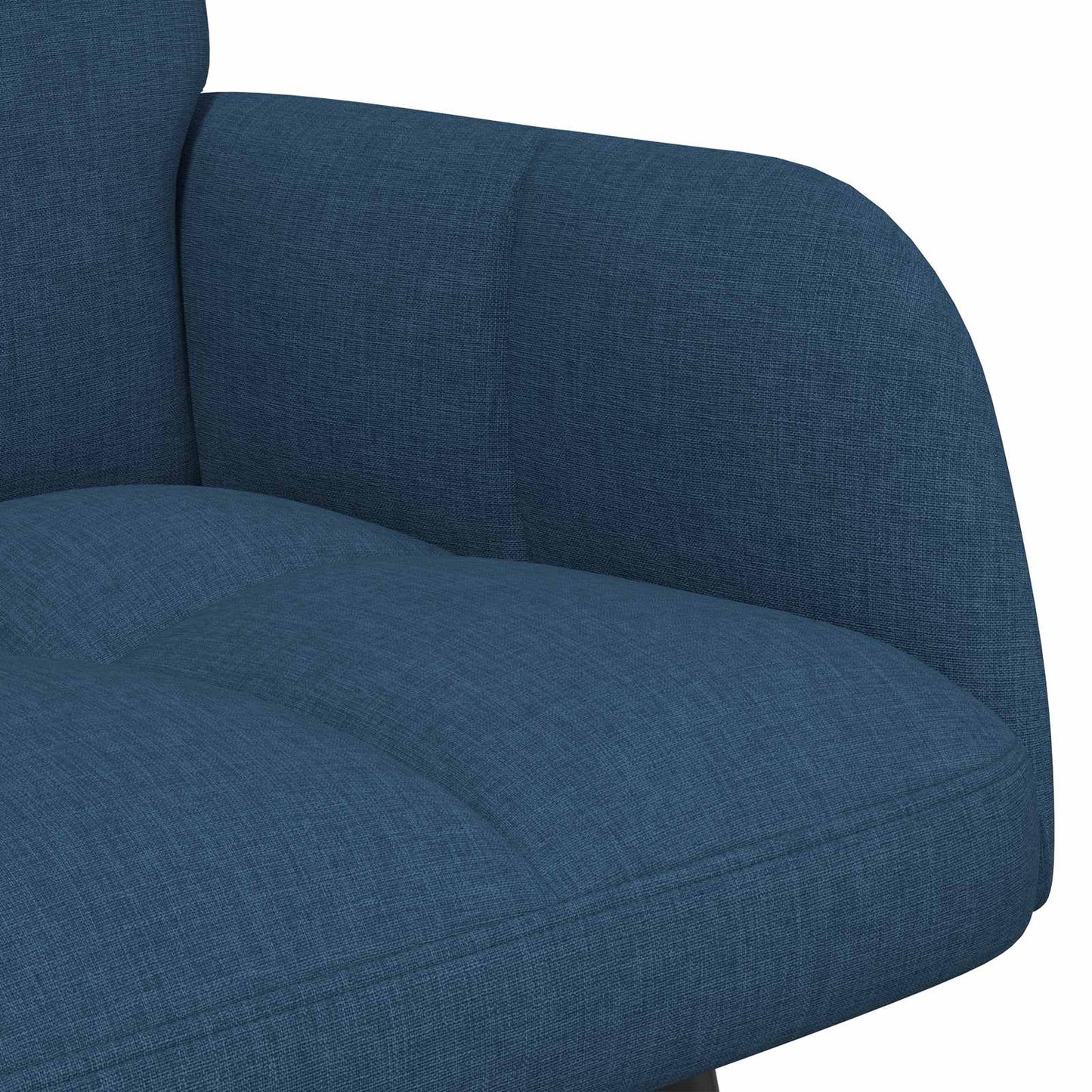 Zweisitzer Sofa Blau 115 x 61 x 87 cm Stoff