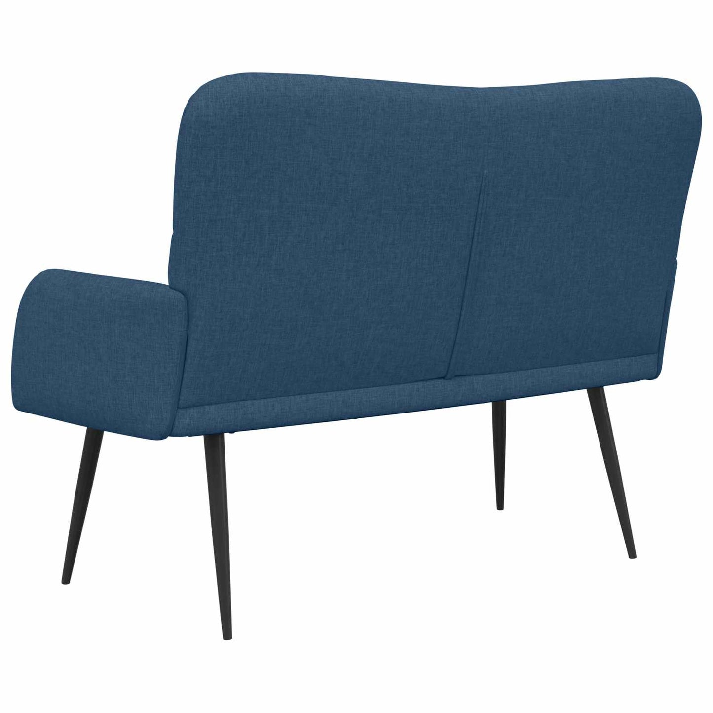 Zweisitzer Sofa Blau 115 x 61 x 87 cm Stoff