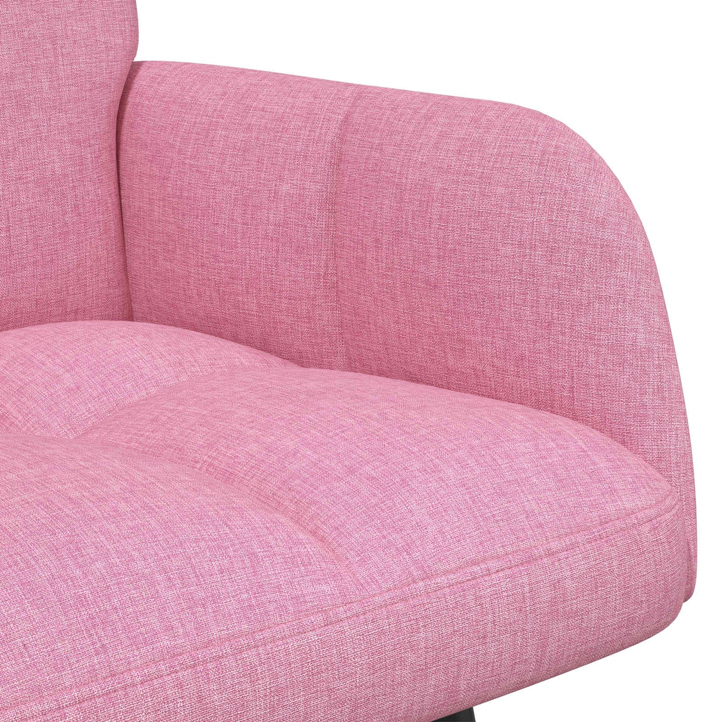 Zweisitzer Sofa Rosa 115 x 61 x 87 cm Stoff