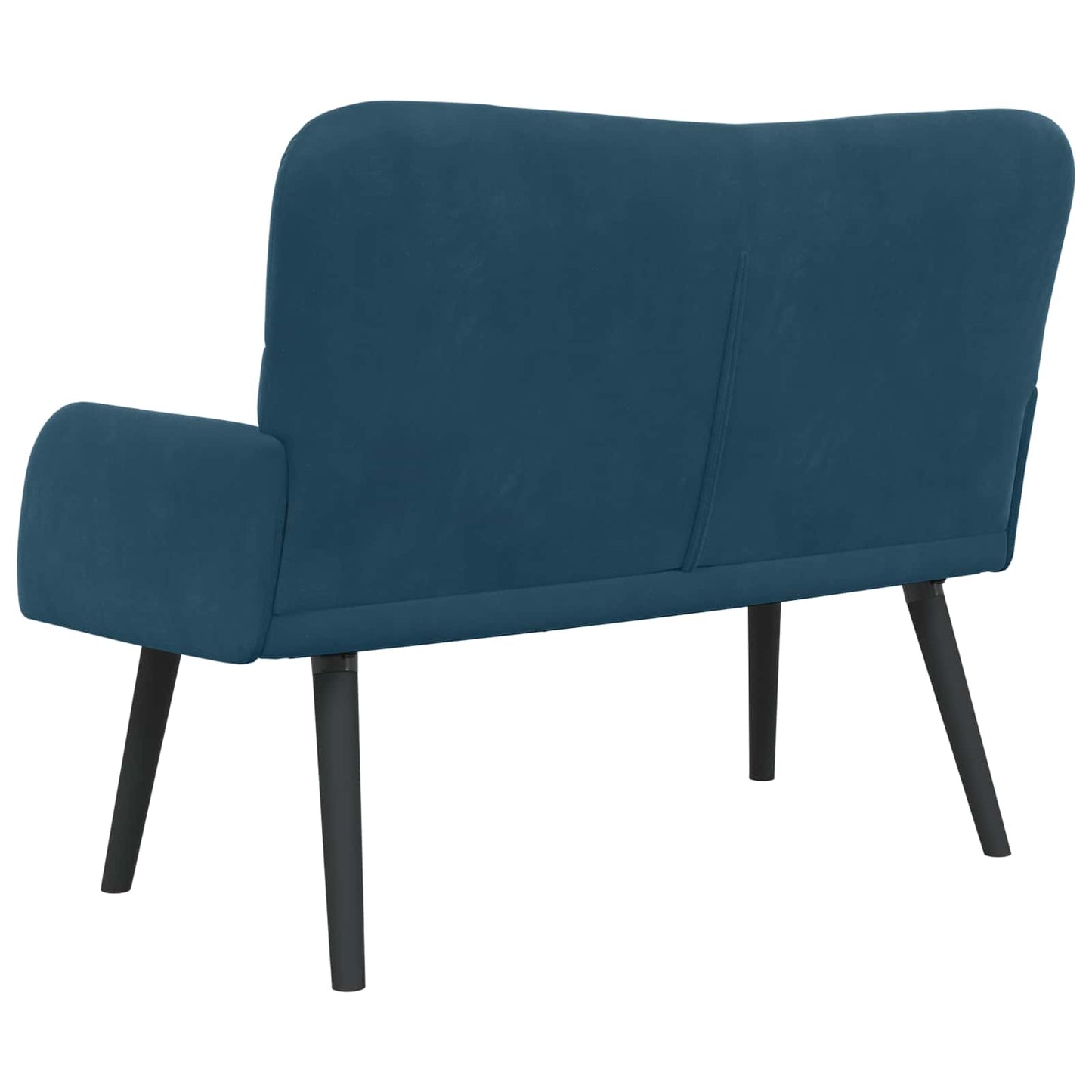 Zweisitzer Sofa Blau 115 x 61 x 87 cm Samt