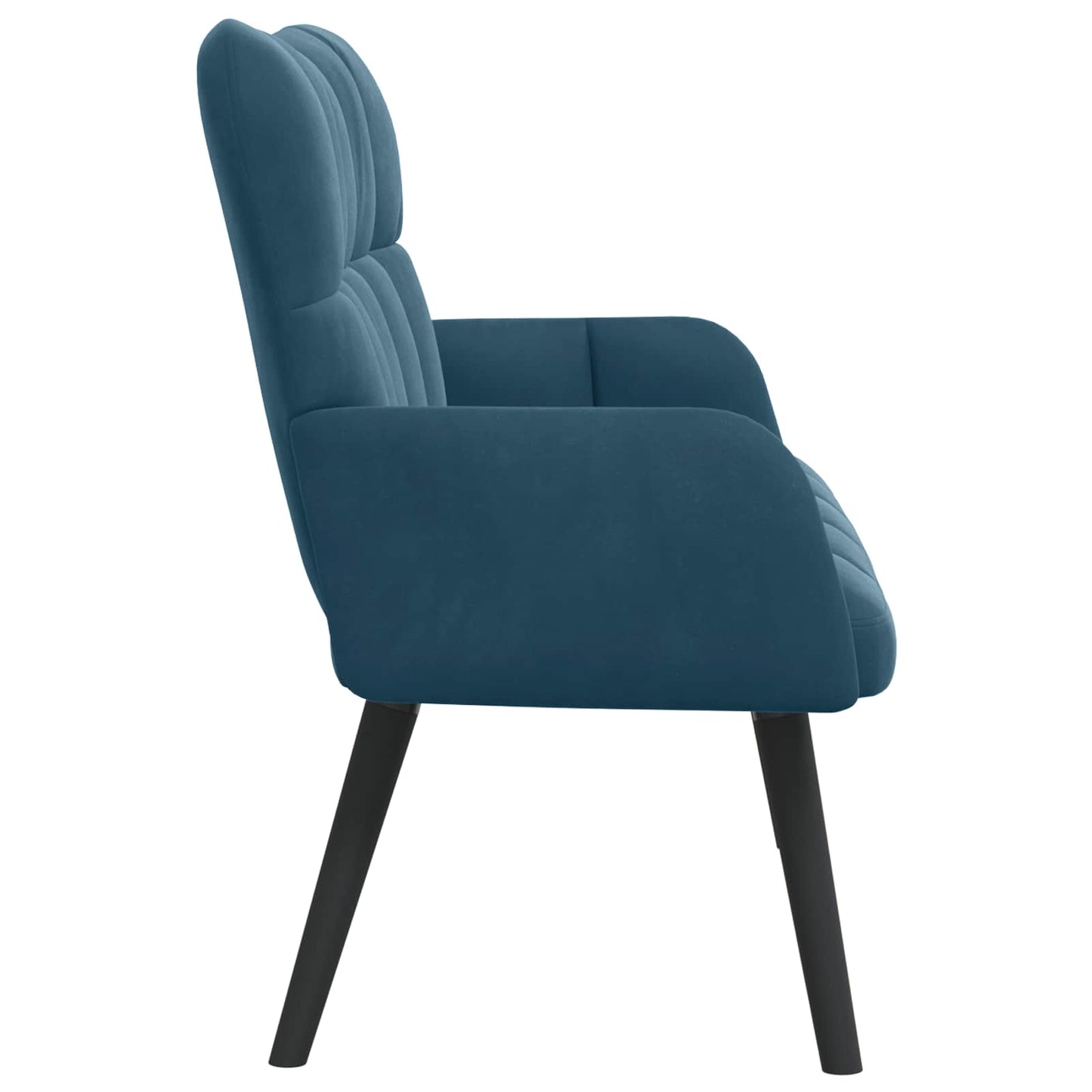 Zweisitzer Sofa Blau 115 x 61 x 87 cm Samt