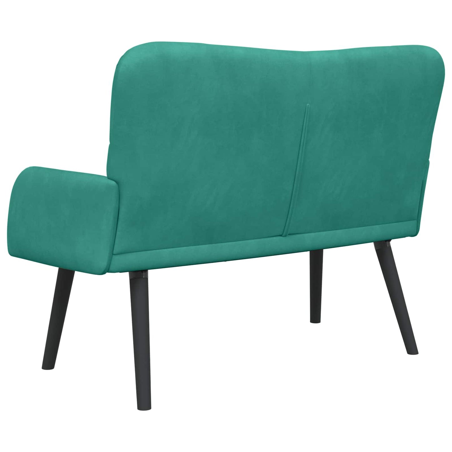 Zweisitzer Sofa Türkis 115 x 61 x 87 cm Samt