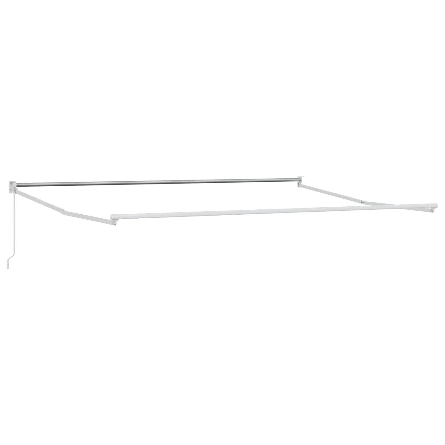 Einziehbare Markise Bordeauxrot 4 x 2 m