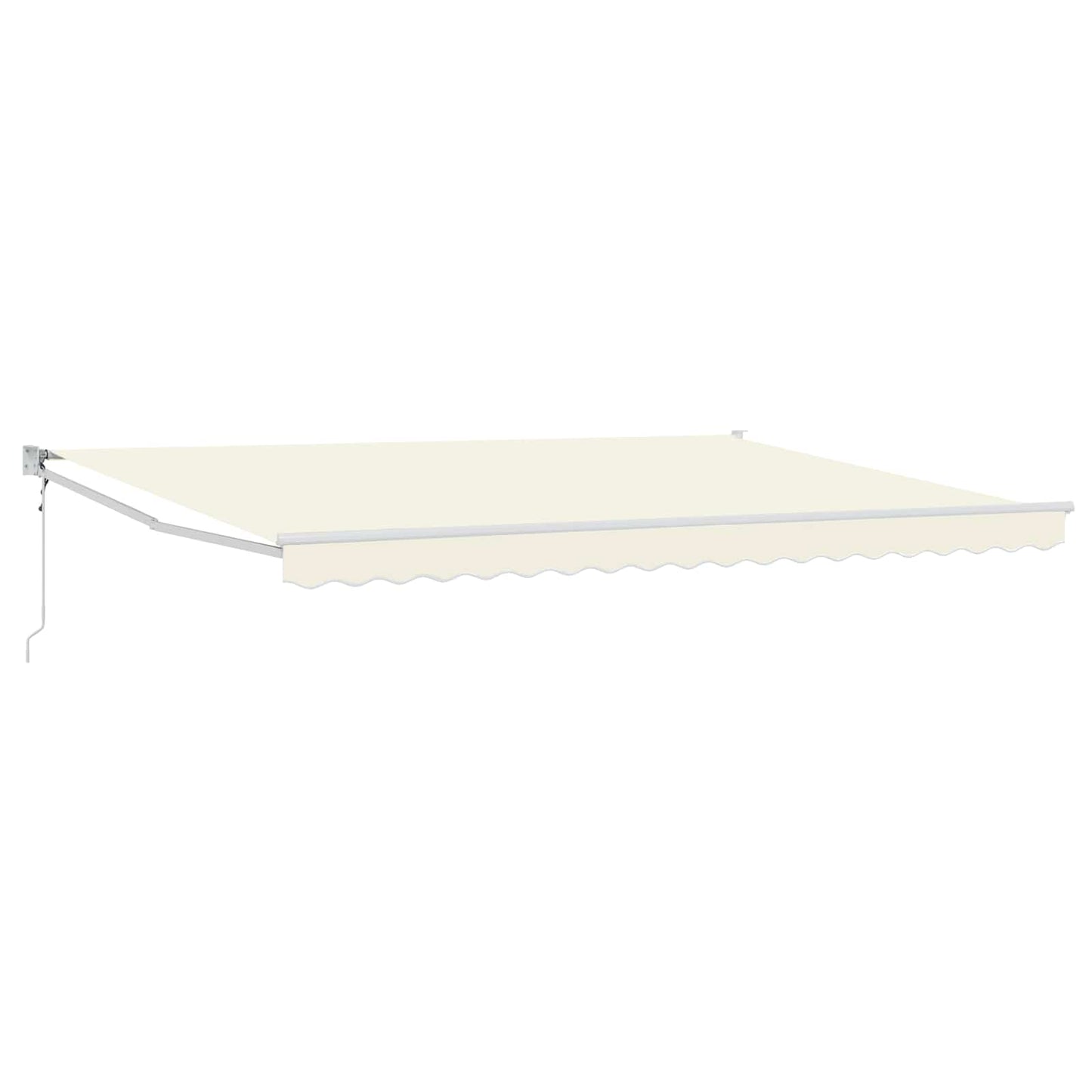 Elektrische ausziehbare Markise Creme 4 x 2 m