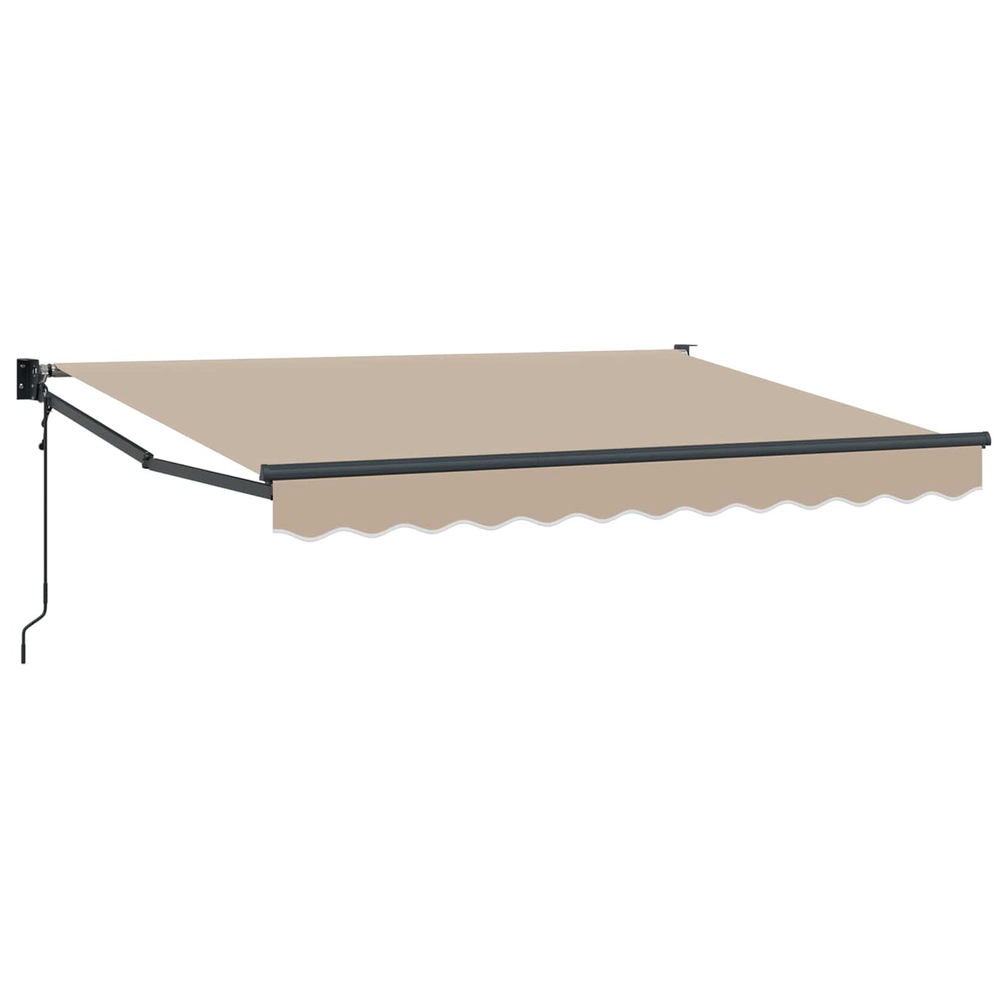 Elektrische ausziehbare Markise Beige 3,5 x 2 m