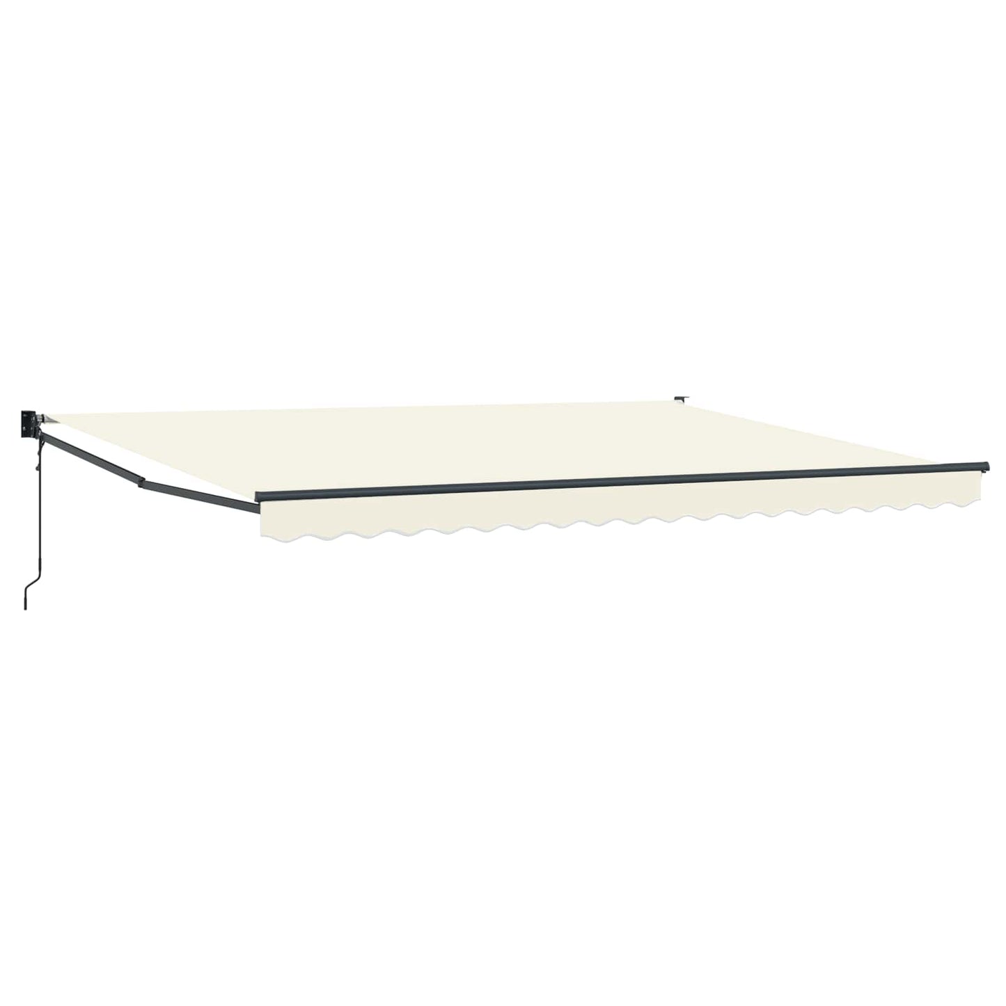Elektrische ausziehbare Markise Creme 4 x 2 m