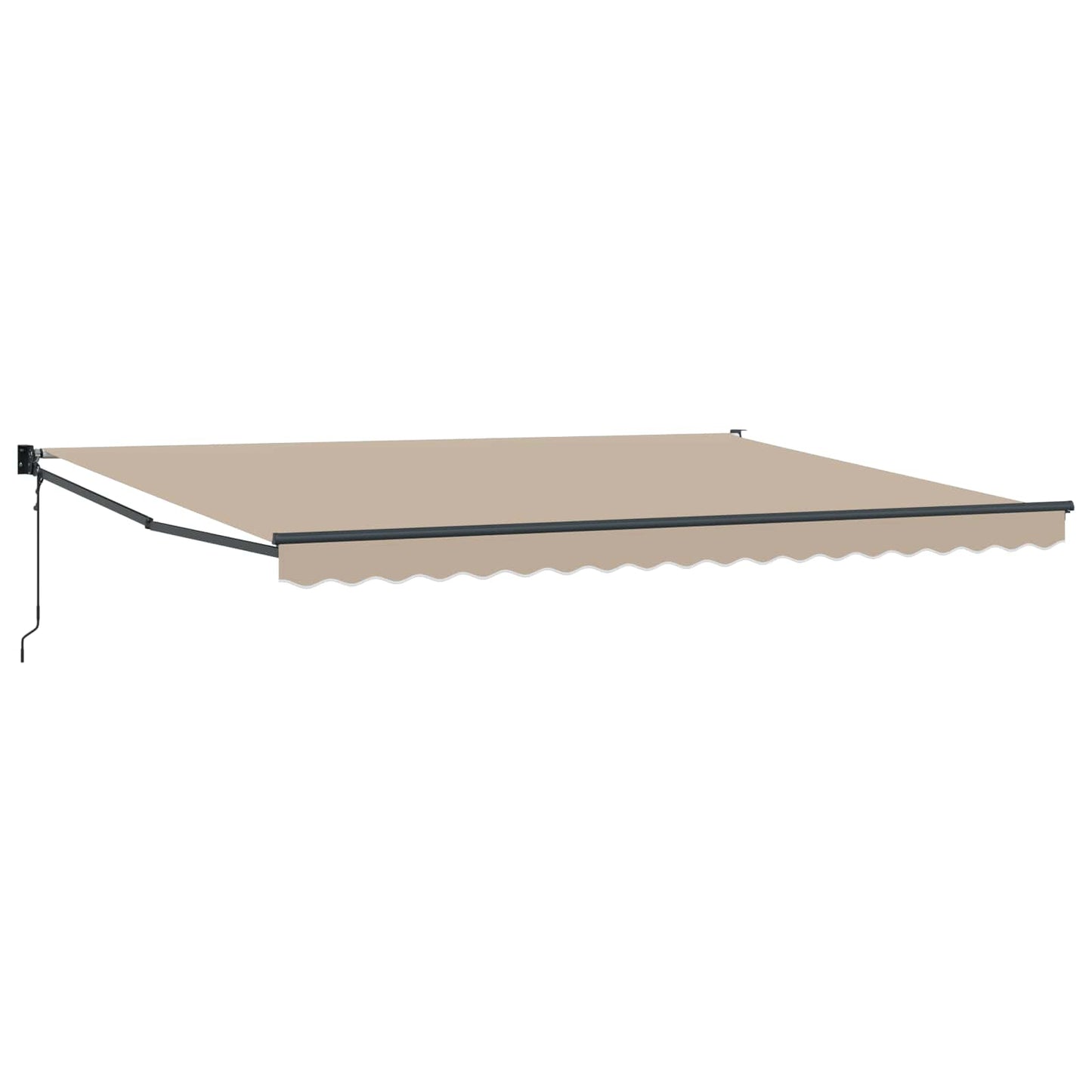 Elektrische ausziehbare Markise Beige 4 x 2 m