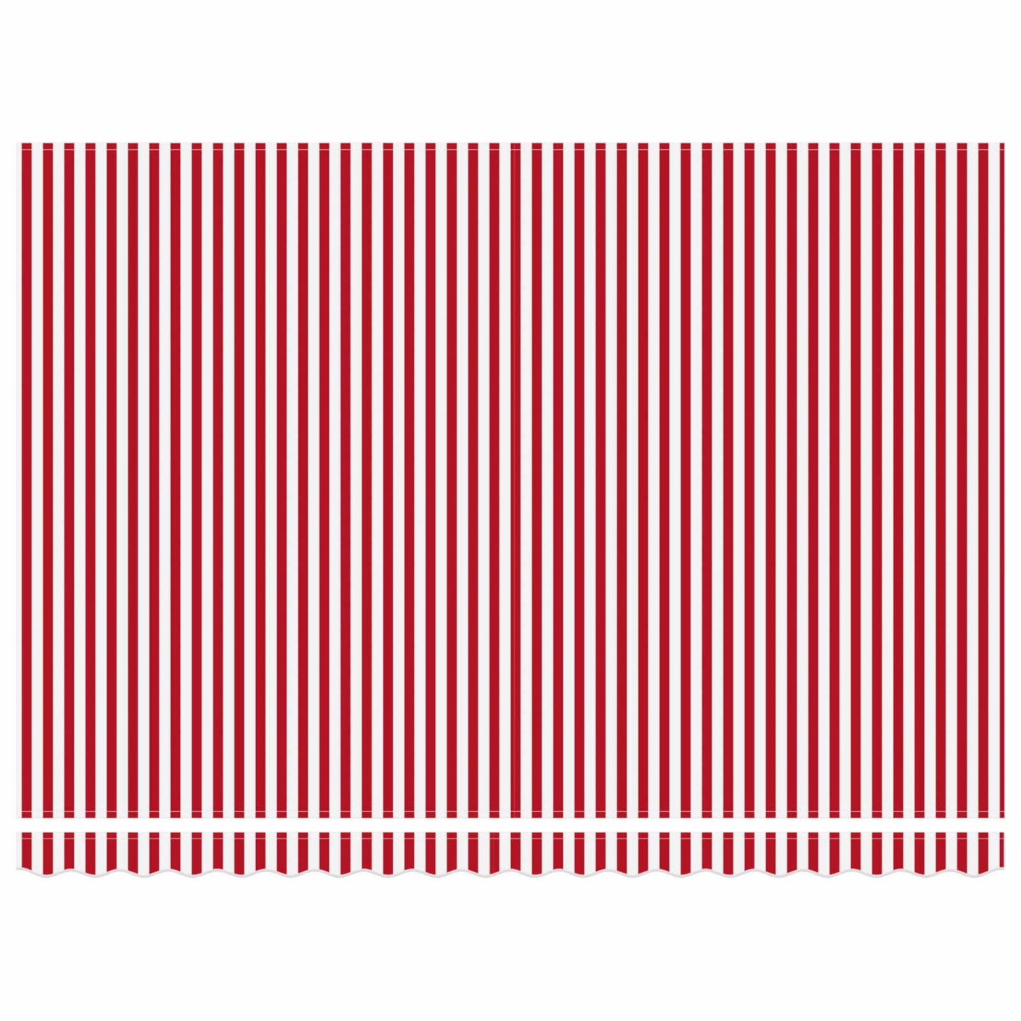 Manuelle Gelenkarmmarkise mit LEDs Rot, Weiß, Anthrazit 4 x 3 m