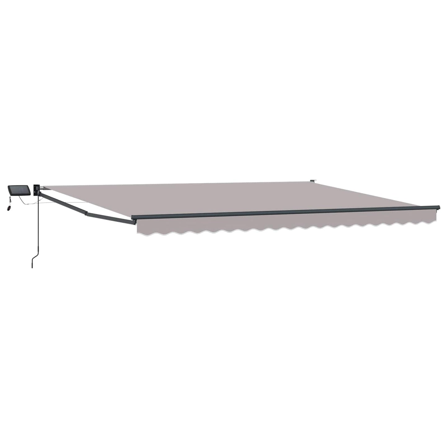 Manuelle Gelenkarmmarkise mit LEDs 4,5 × 3 m