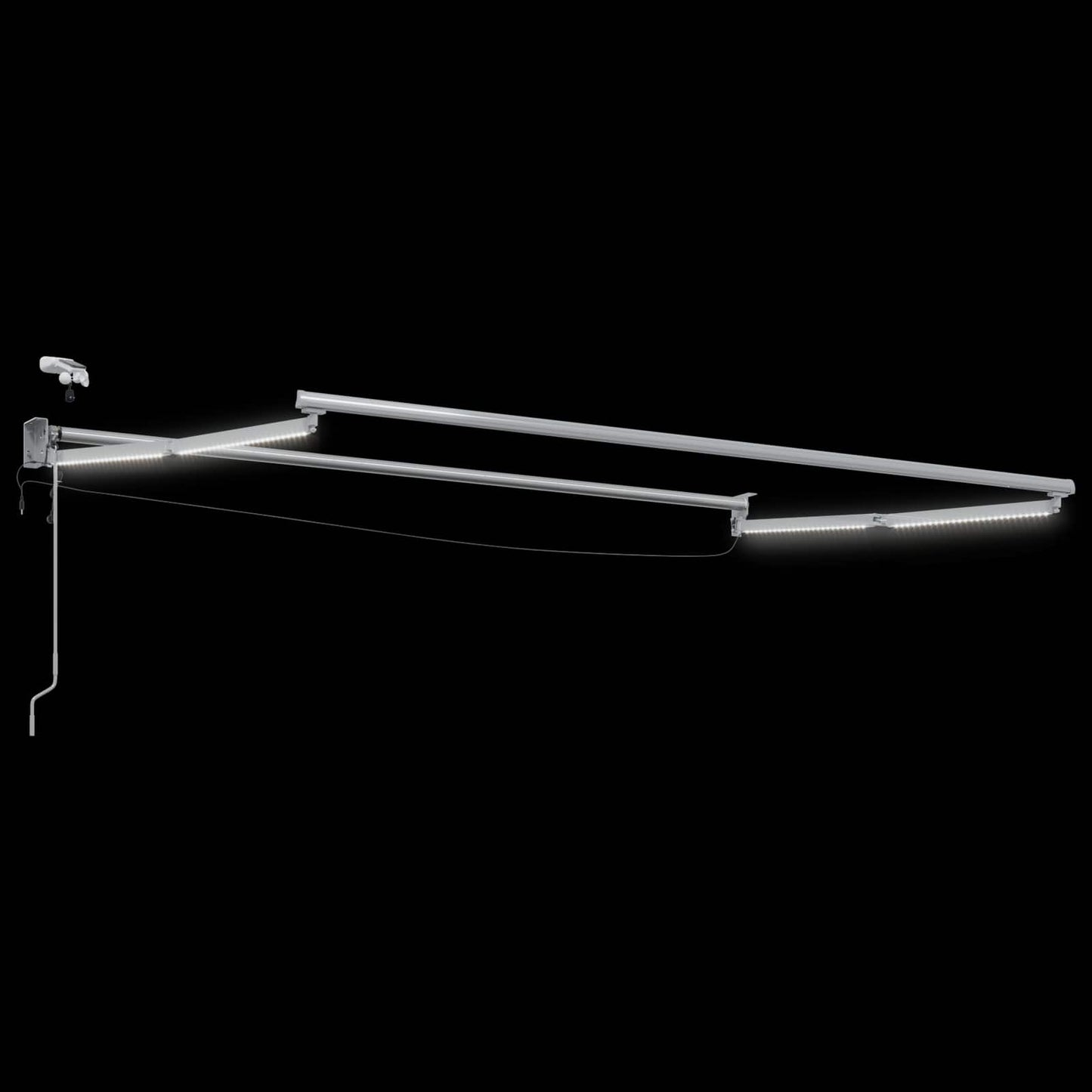 Elektrische ausziehbare Markise Beige 3 x 2,5 m