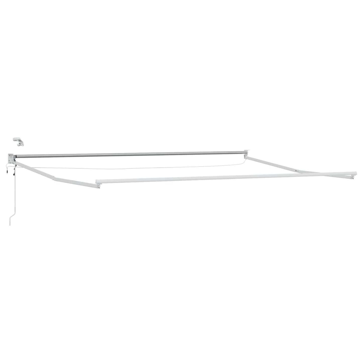 Elektrische ausziehbare Markise Creme 4,5 × 3 m