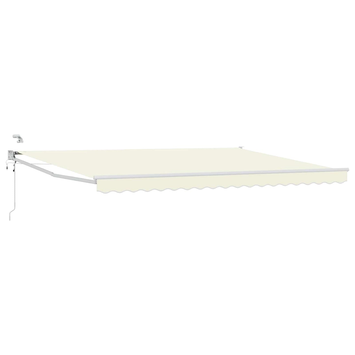 Elektrische ausziehbare Markise Creme 5 x 3 m