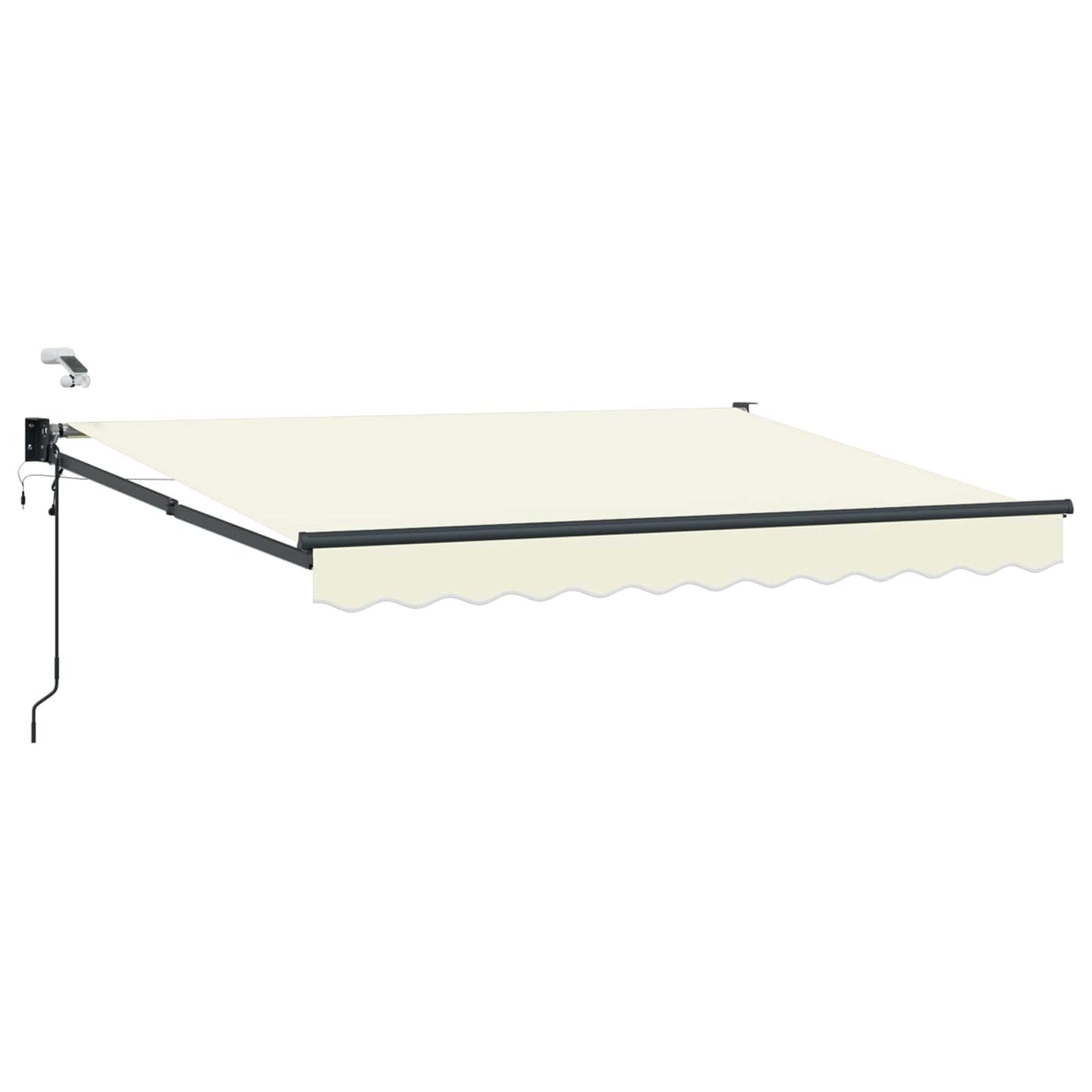 Elektrische ausziehbare Markise Creme 3 x 2 m