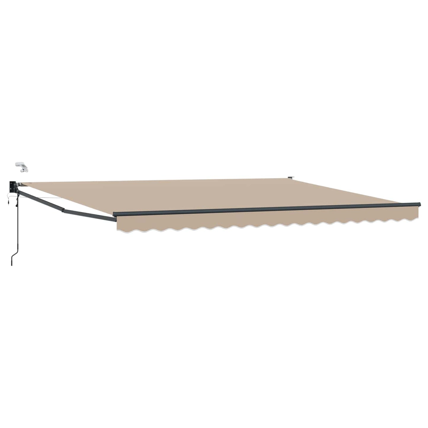 Elektrische ausziehbare Markise Beige 4 x 3 m