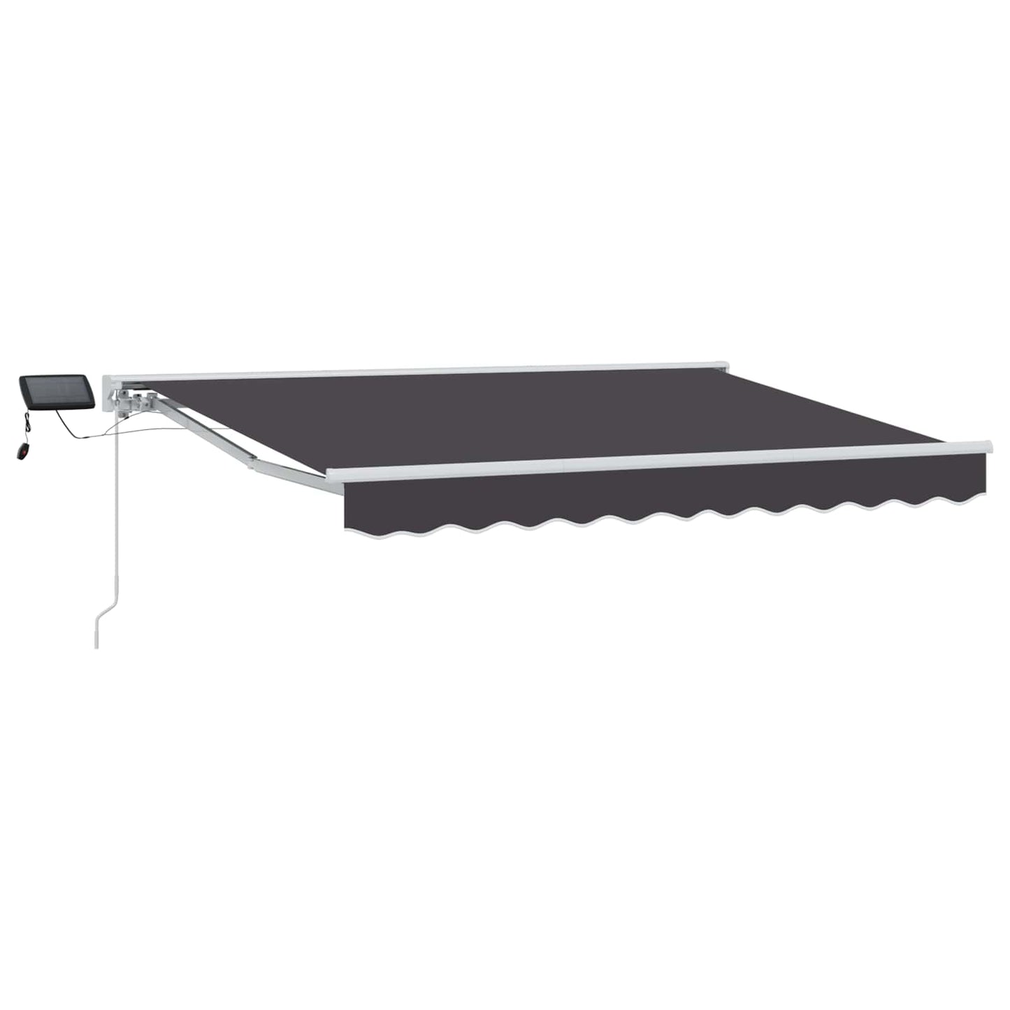 Manueller Markisenrahmen mit LEDs 3,5 x 2,5 m