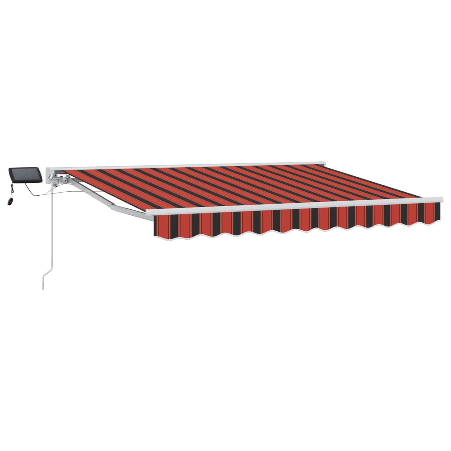 Manueller Markisenrahmen mit LEDs 3,5 x 2,5 m