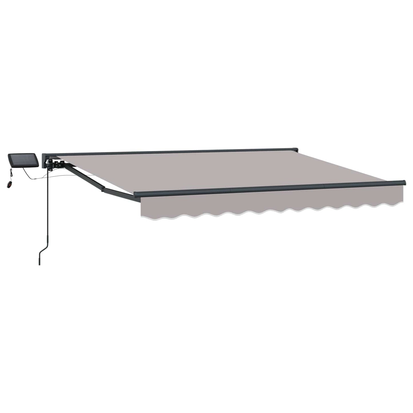 Manueller Markisenrahmen mit LEDs 3 x 2 m