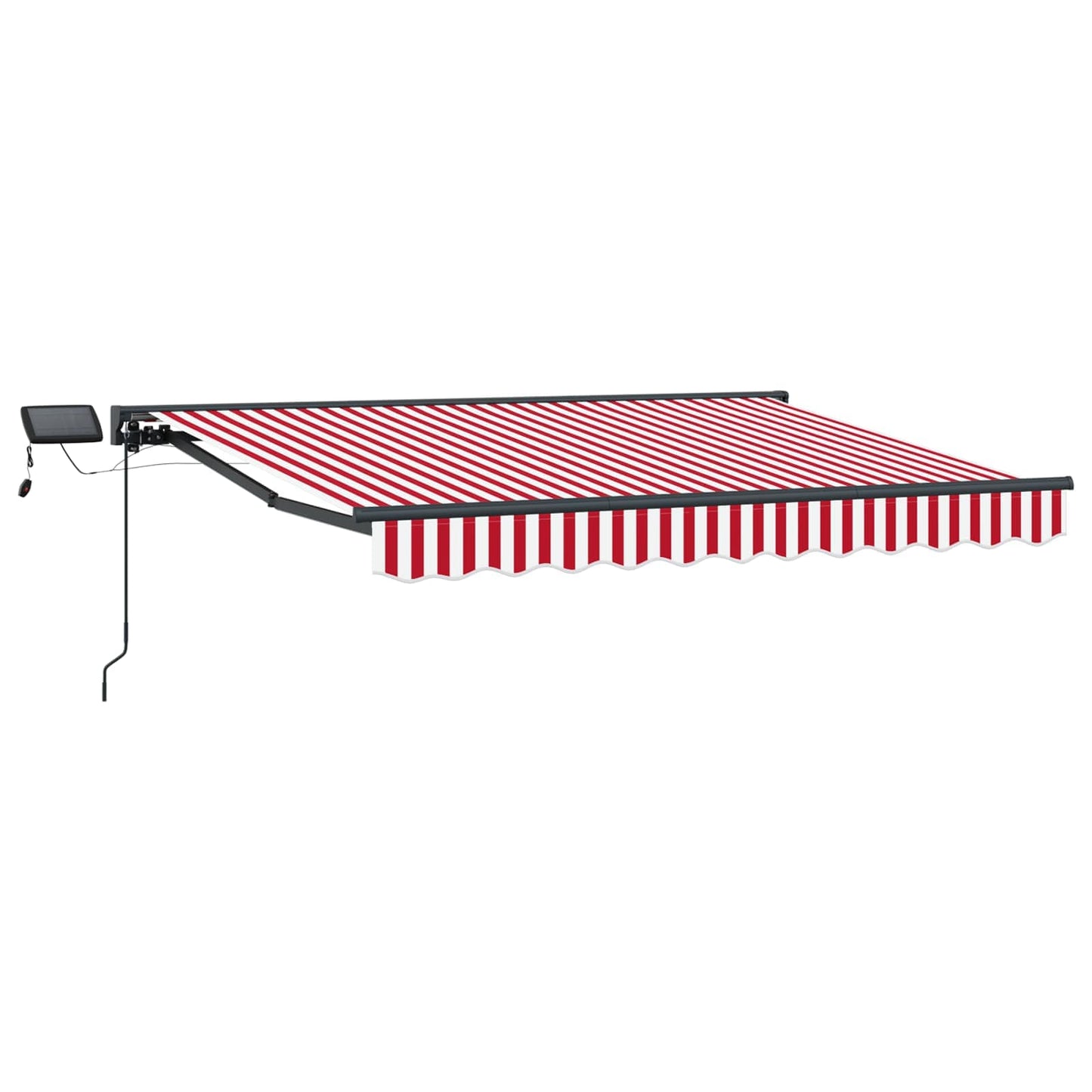 Manueller Markisenrahmen mit LEDs 3,5 x 2,5 m