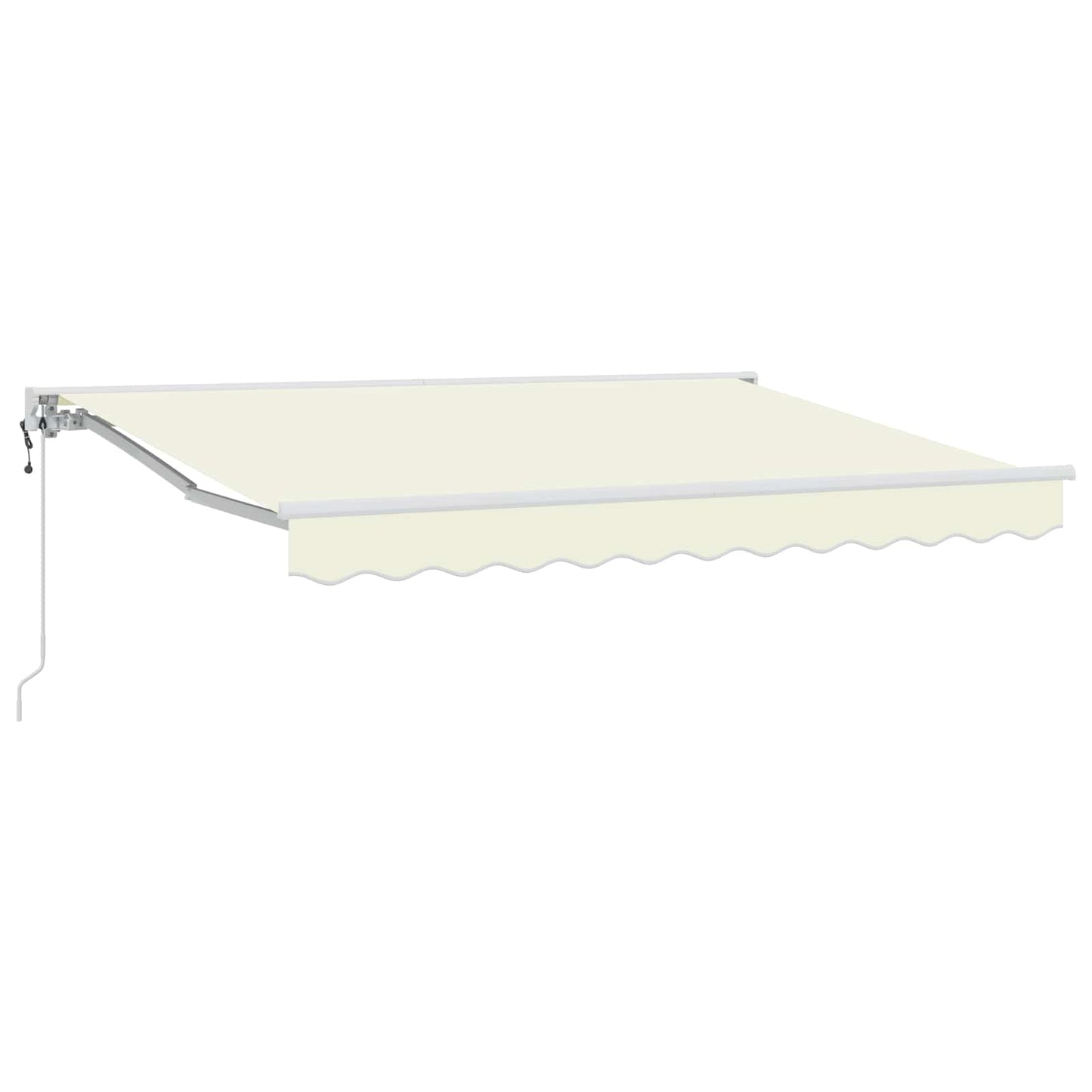 Elektrische ausziehbare Markise Creme 3 x 2,5 m