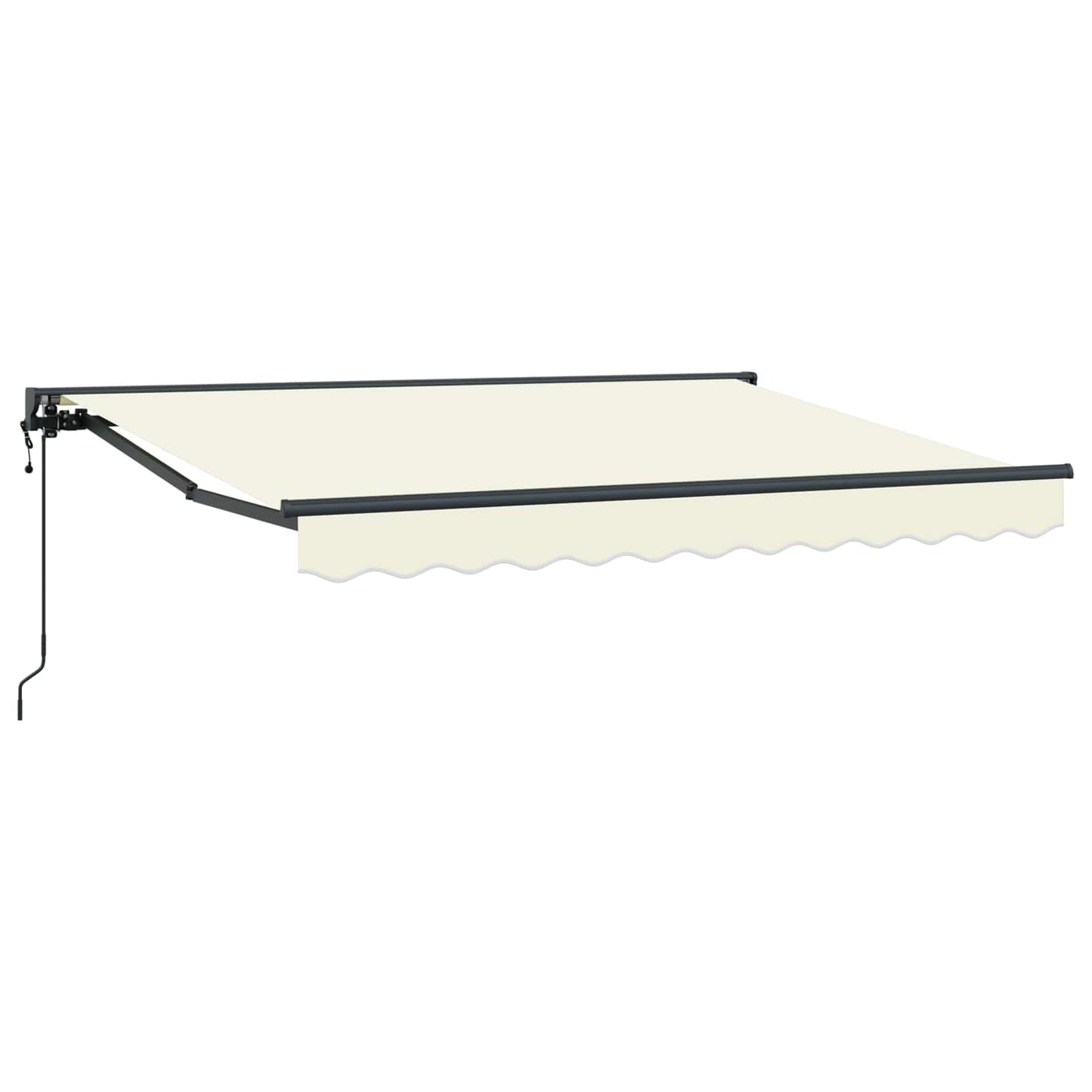 Elektrische ausziehbare Markise Creme 3,5 x 2 m