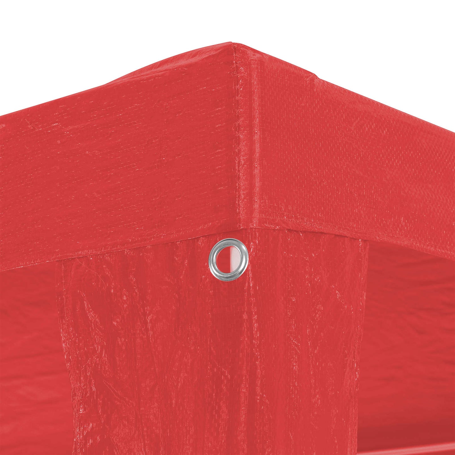 Partyzelt Rot 1200 x 300 x 255 cm PE und Stahl