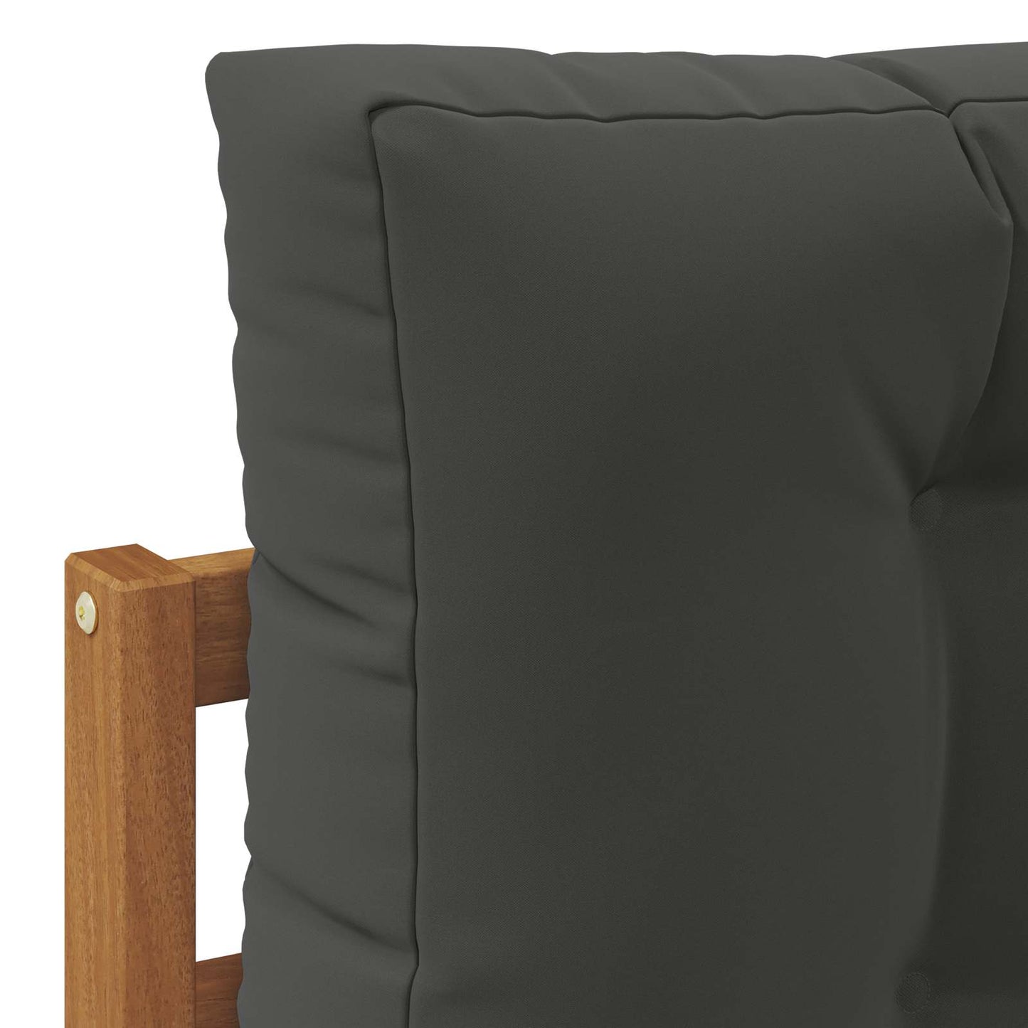 Outdoor-Sofa Massives Akazienholz und Polyester