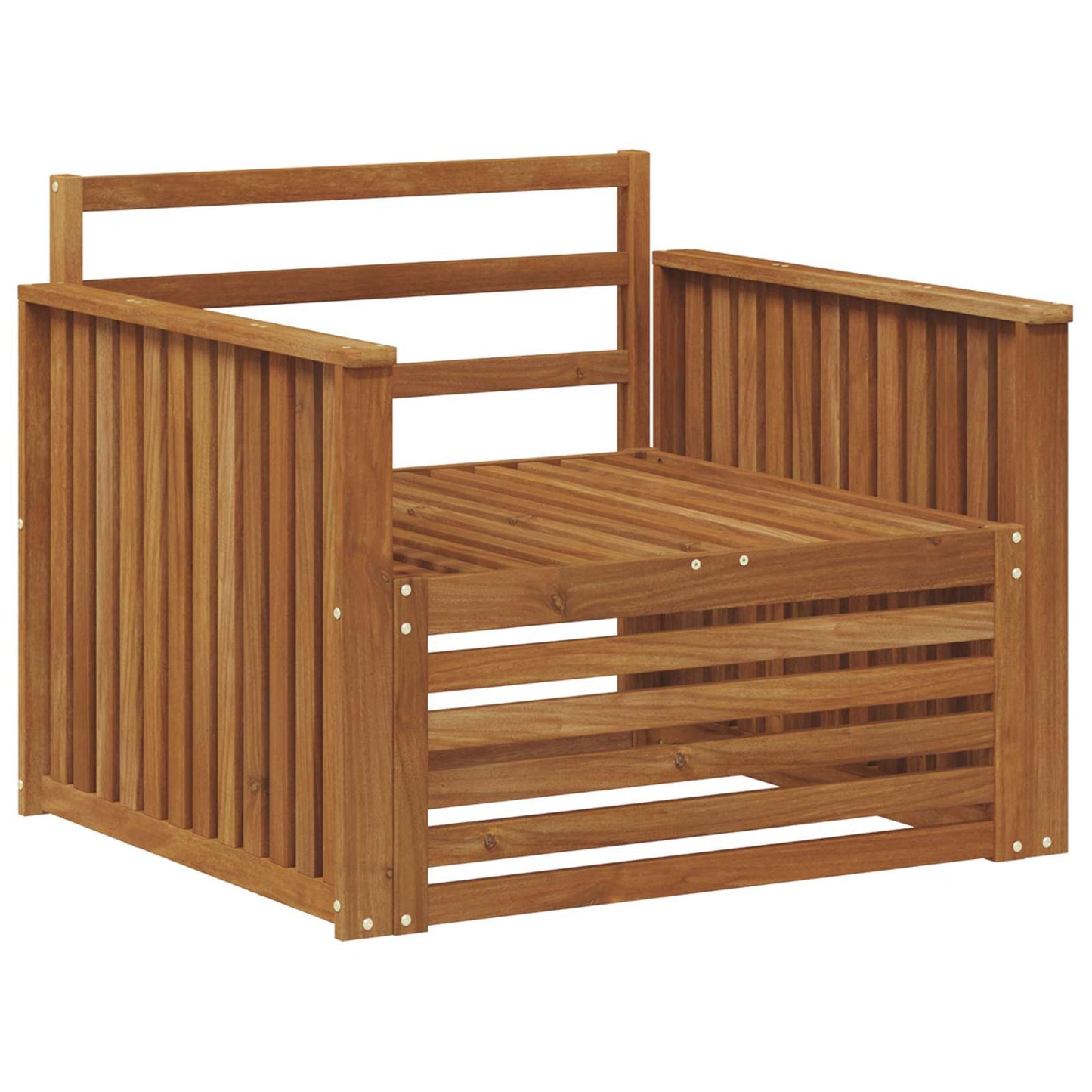 2 Stück Outdoor-Sofa Natur